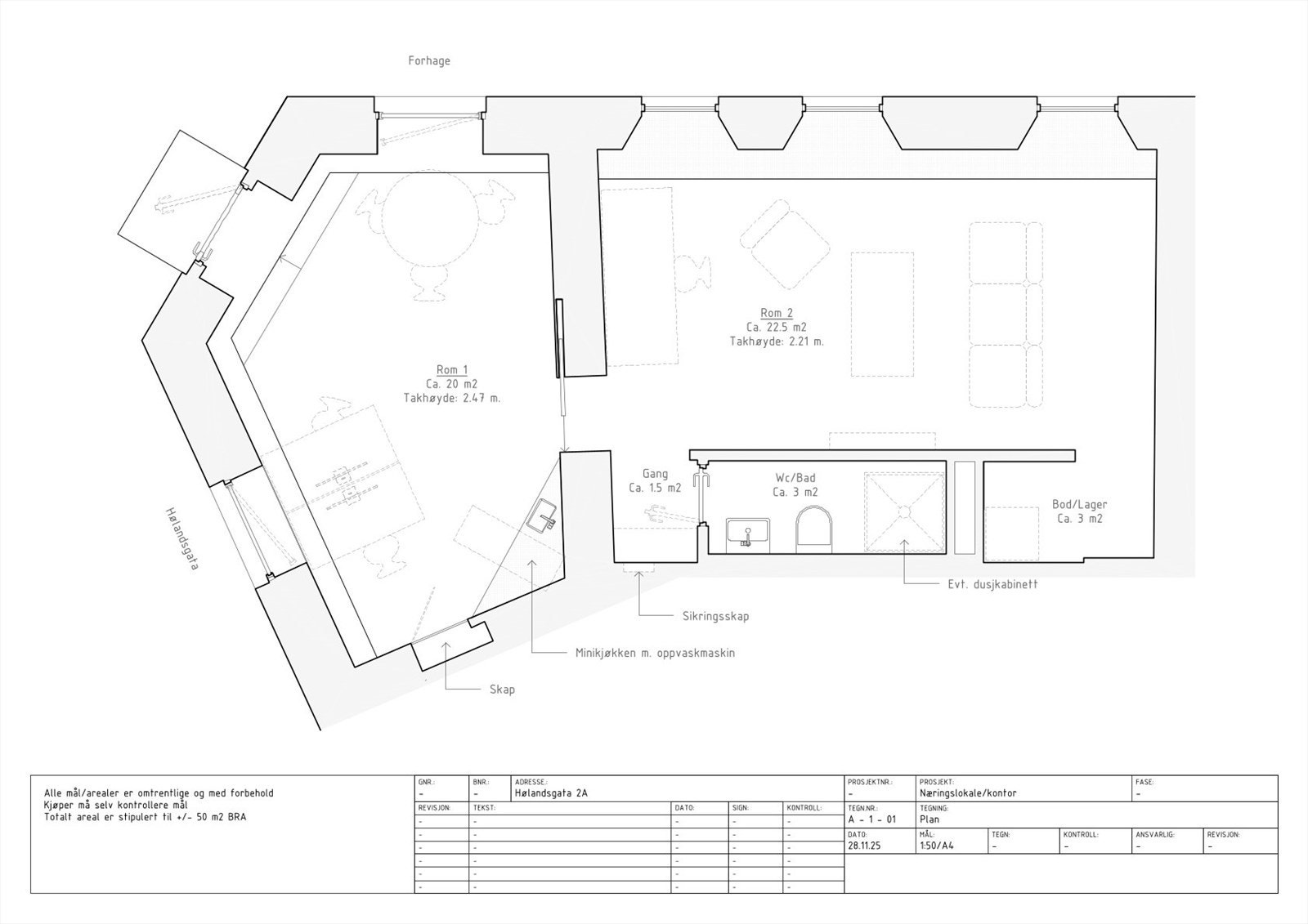 Hølandsgata 2A - Næringslokale Galleribilde