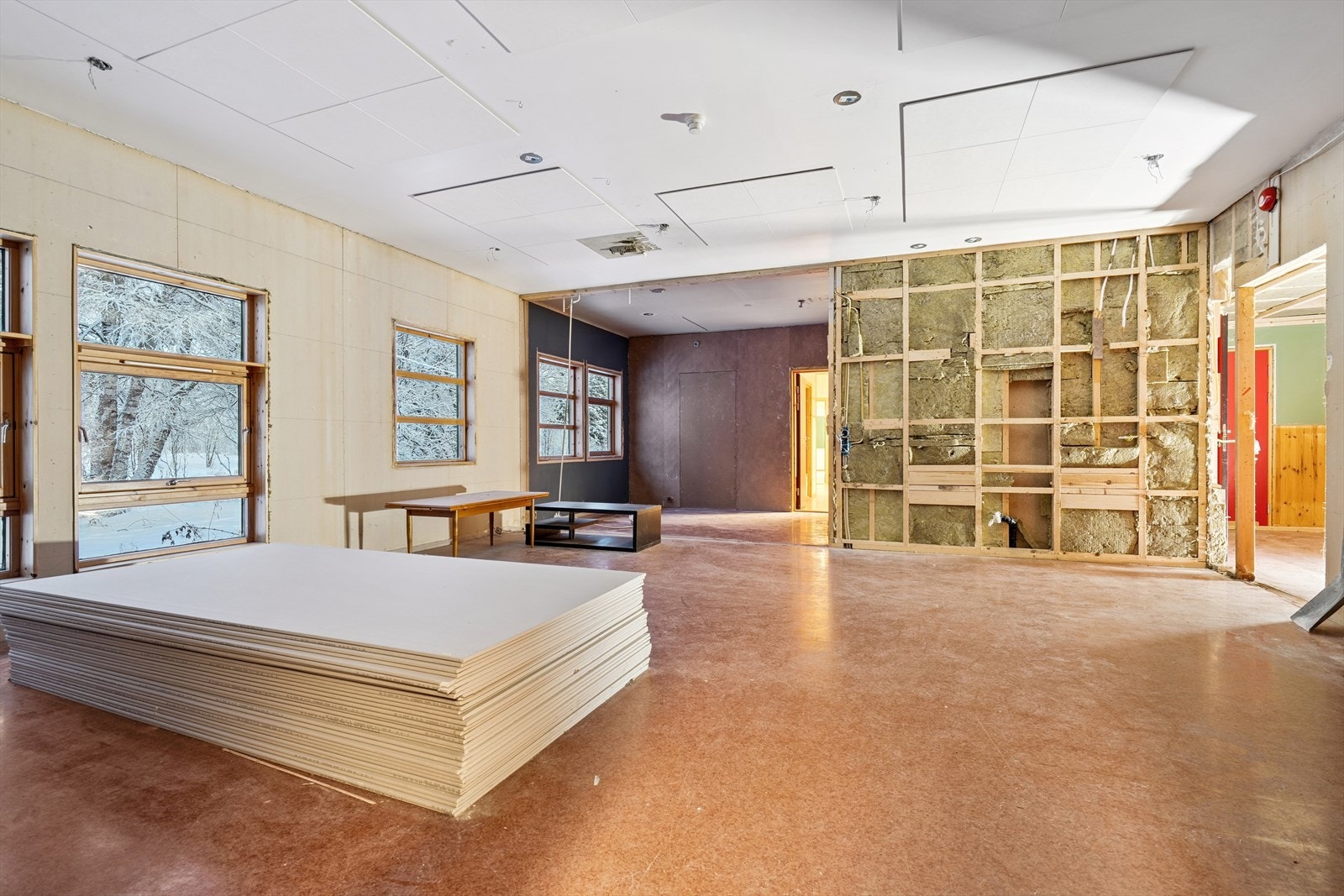 Under ombygging til fritidsleilighet Galleribilde