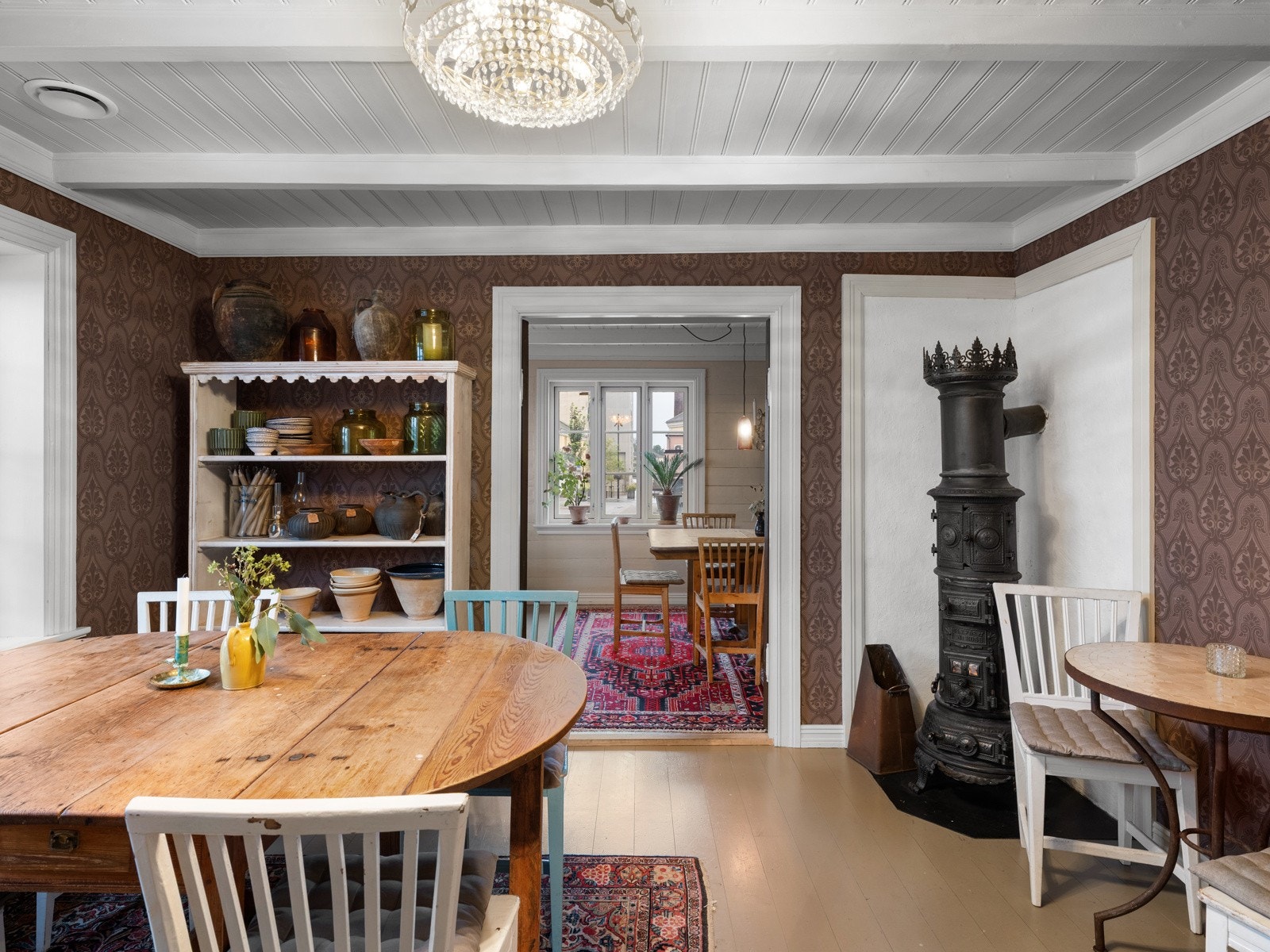 I næringsdelen er det i tillegg til smiefløyen, ytterligere to rom for gjester. Galleribilde