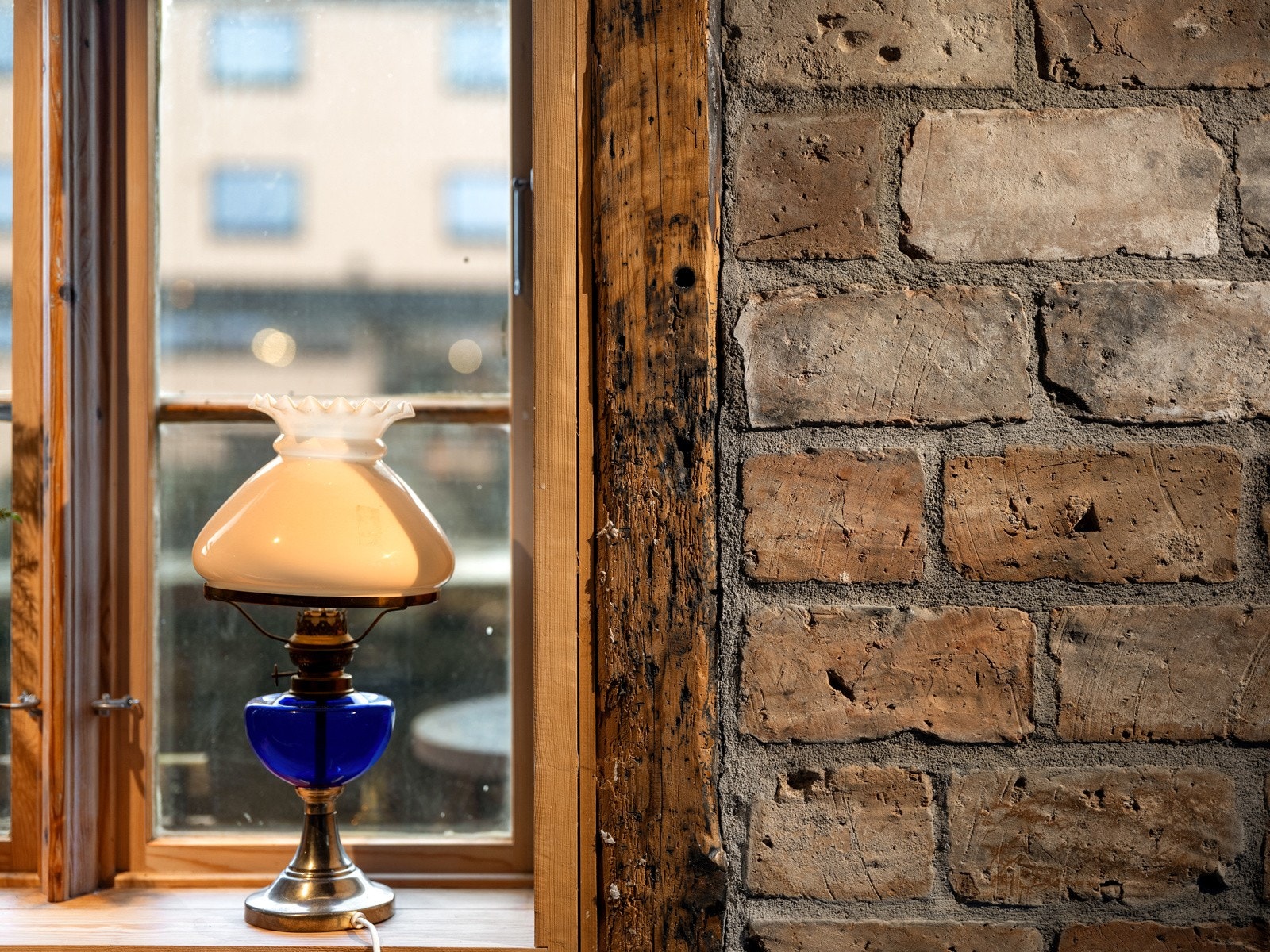 De originale teglsteinene er selvsagt bevart. Galleribilde