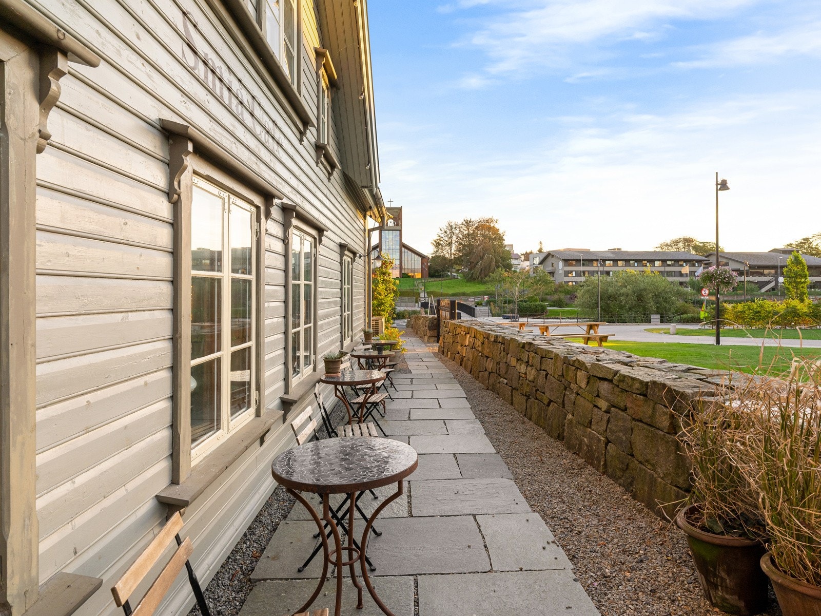 Både innvendige og utvendige arealer en planlagt ned til minste detalj. Galleribilde