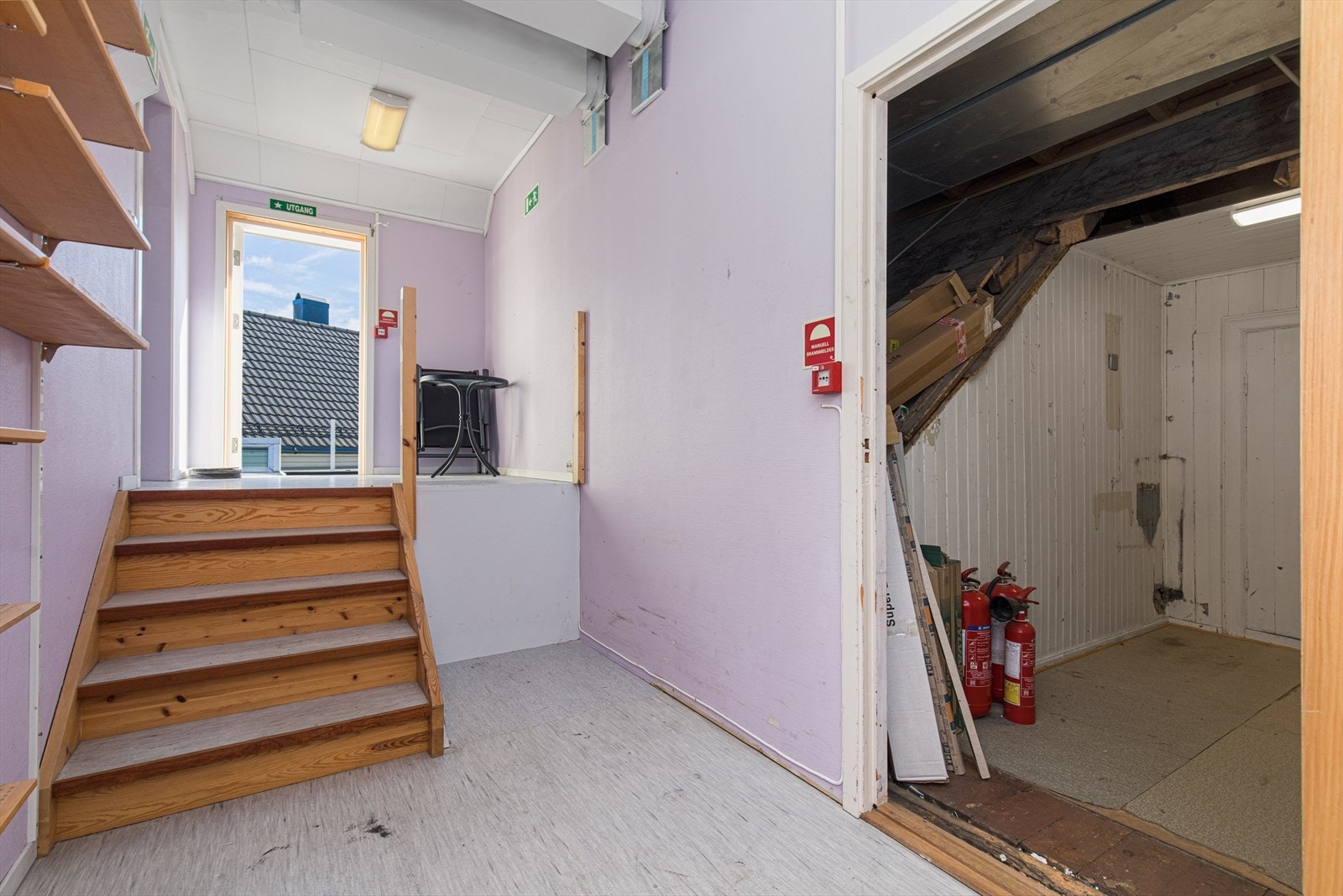 Tilkomst til takterrasse Galleribilde