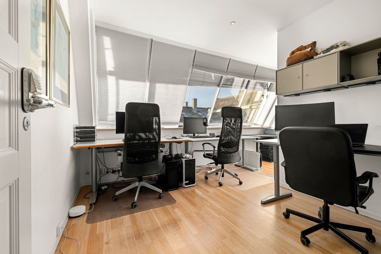 3 arbeidsplasser i kontorfellesskap
Kr.9500,- pr.mnd Galleribilde