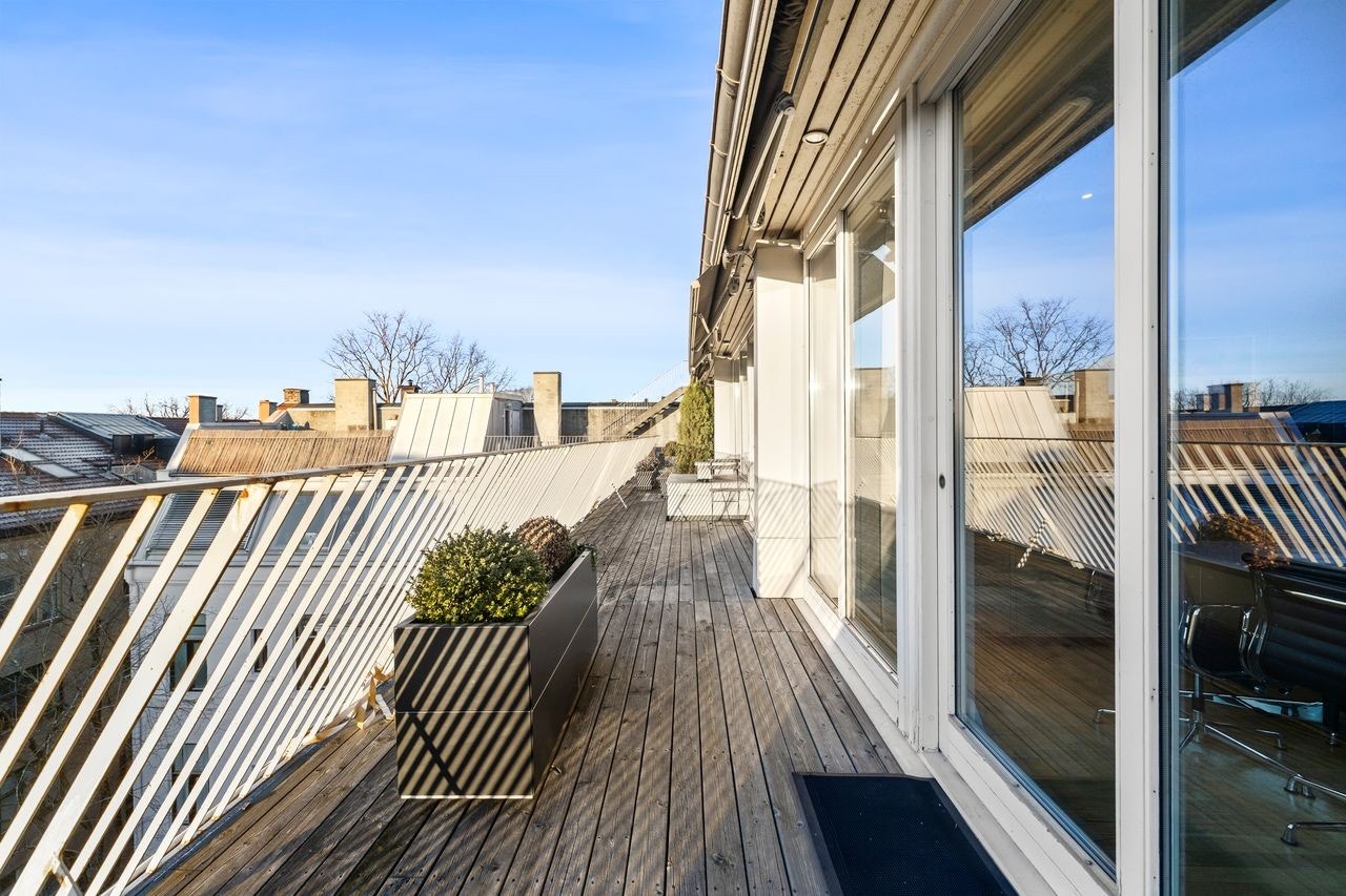 Balkong i fra møterom Galleribilde