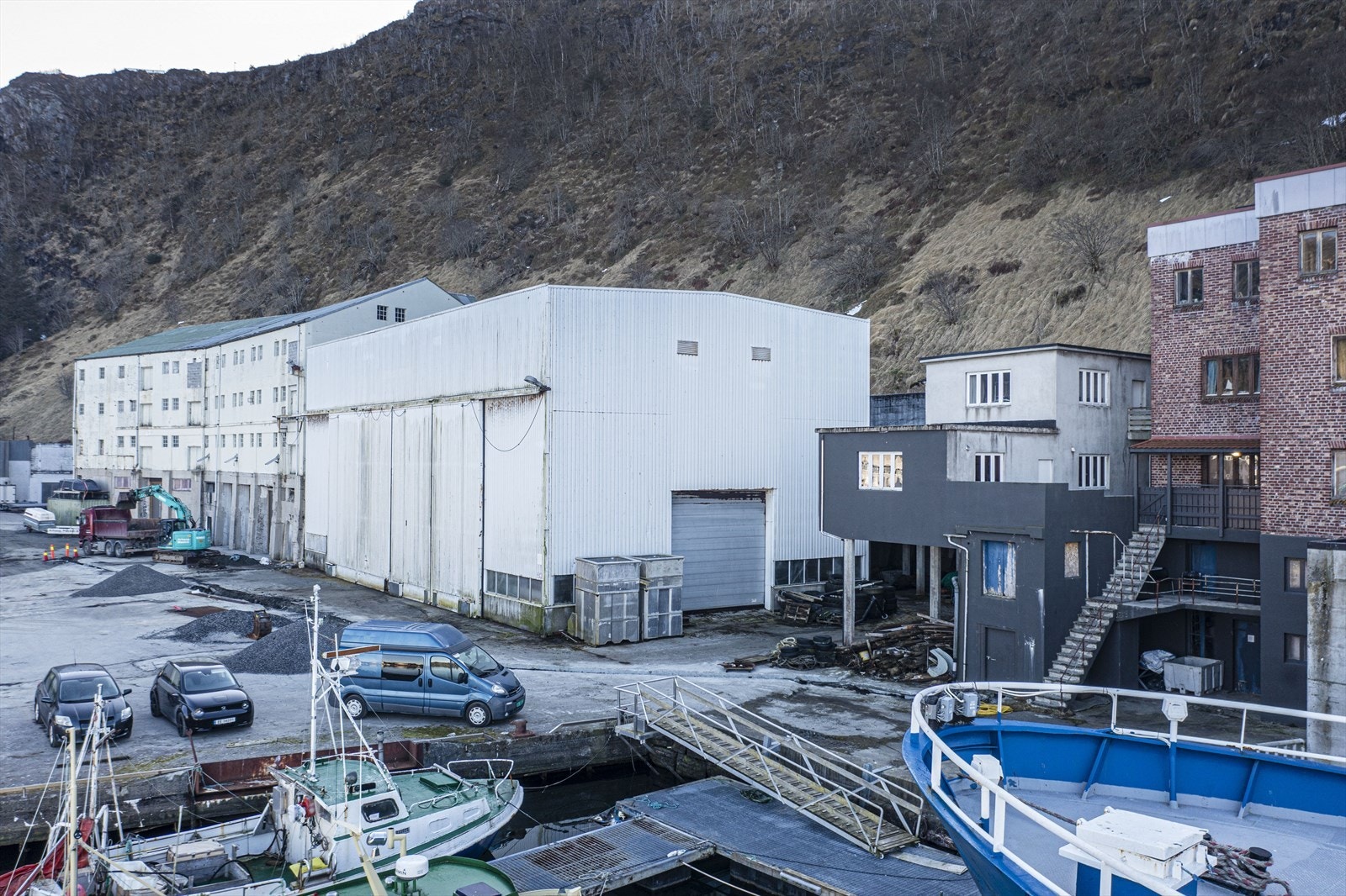 Hallen har tidligere blitt brukt som verksted og sveisehall Galleribilde