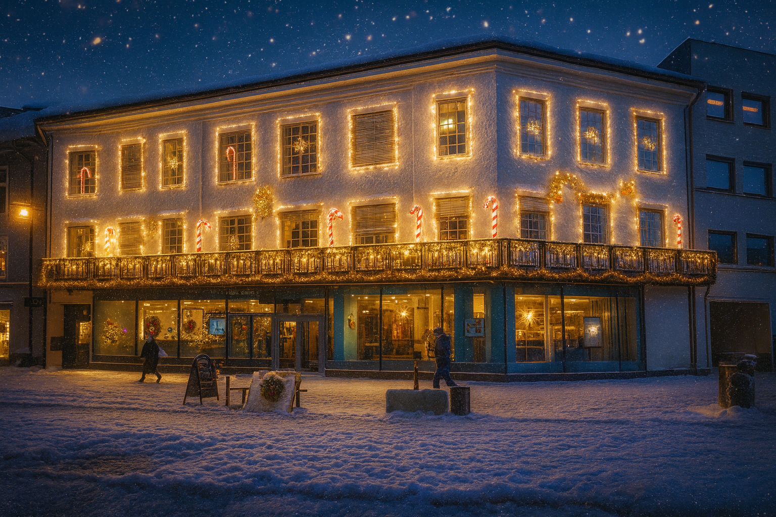 AI-generert julestemning Galleribilde