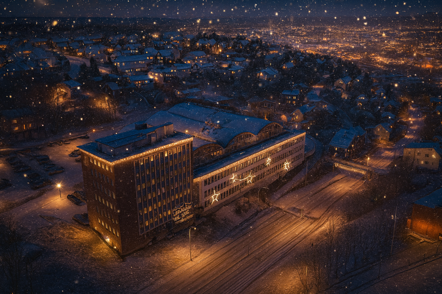 AI-generert julestemning Galleribilde