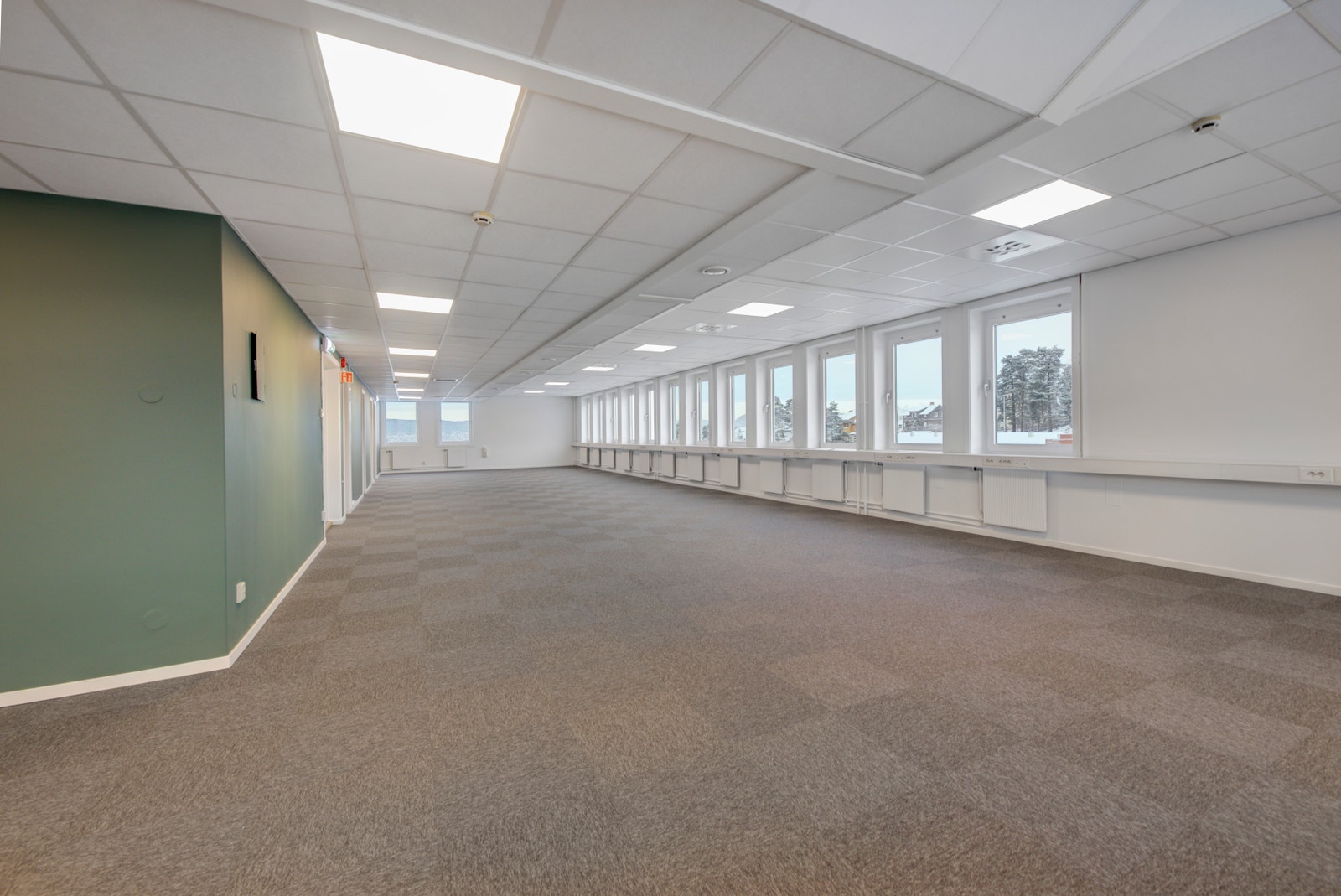 Slik ser lokalene ut pt Galleribilde