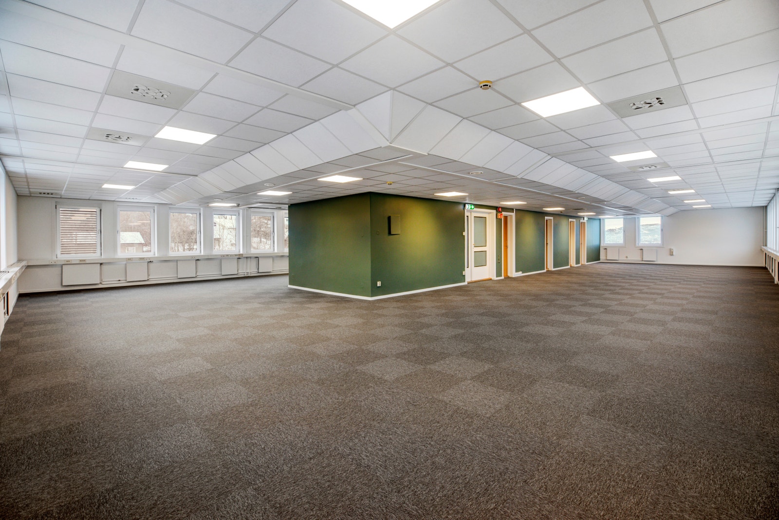 Slik ser lokalene ut pt Galleribilde