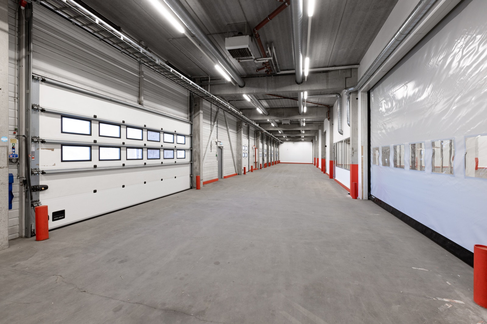 Bilder viser når begge portene er lukket Galleribilde