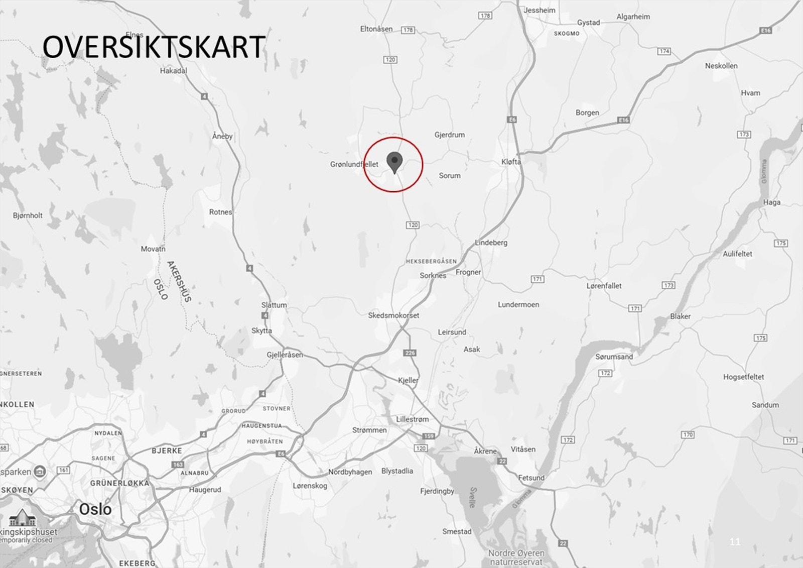 Oversiktskar Galleribilde