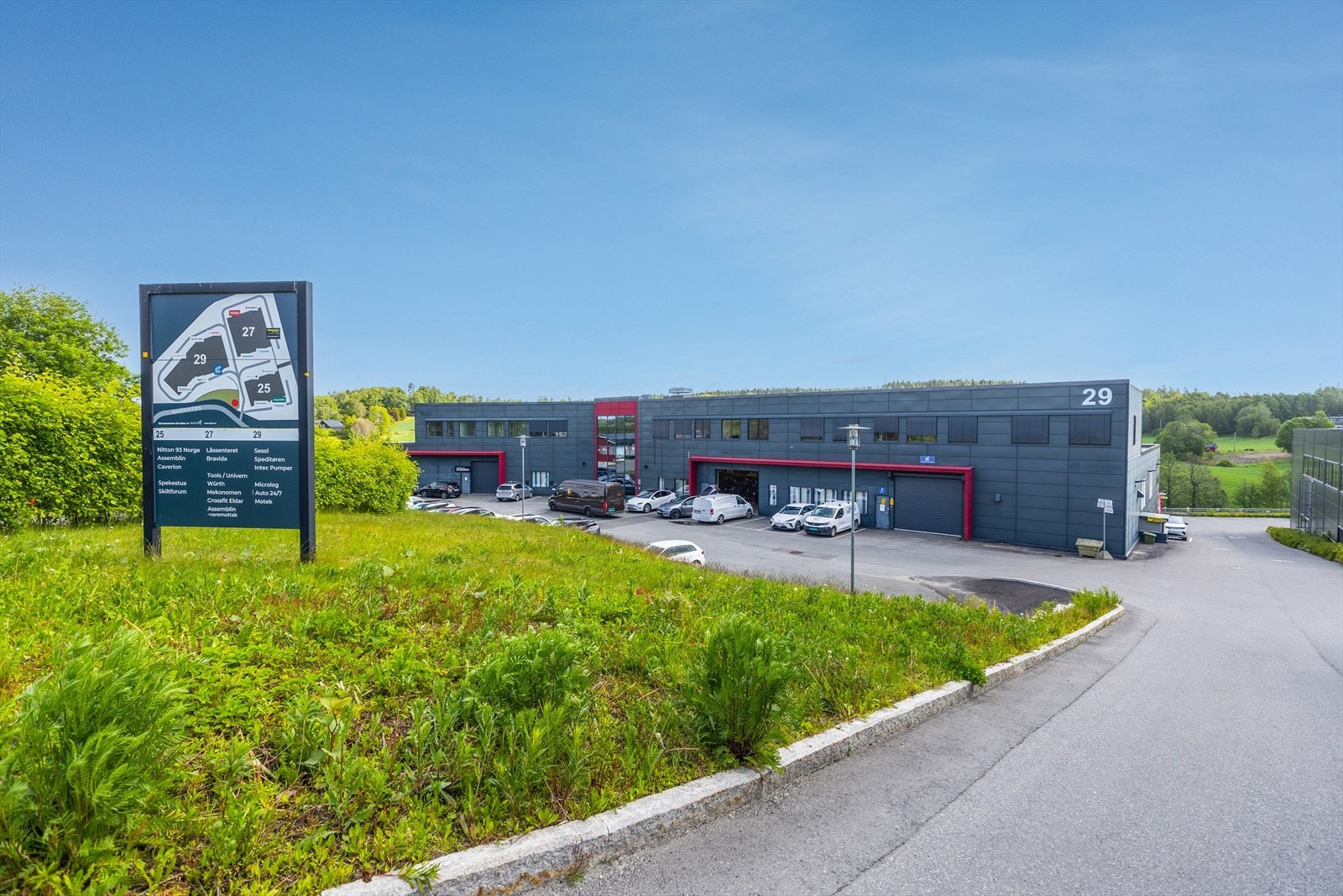 God parkeringsdekning Galleribilde