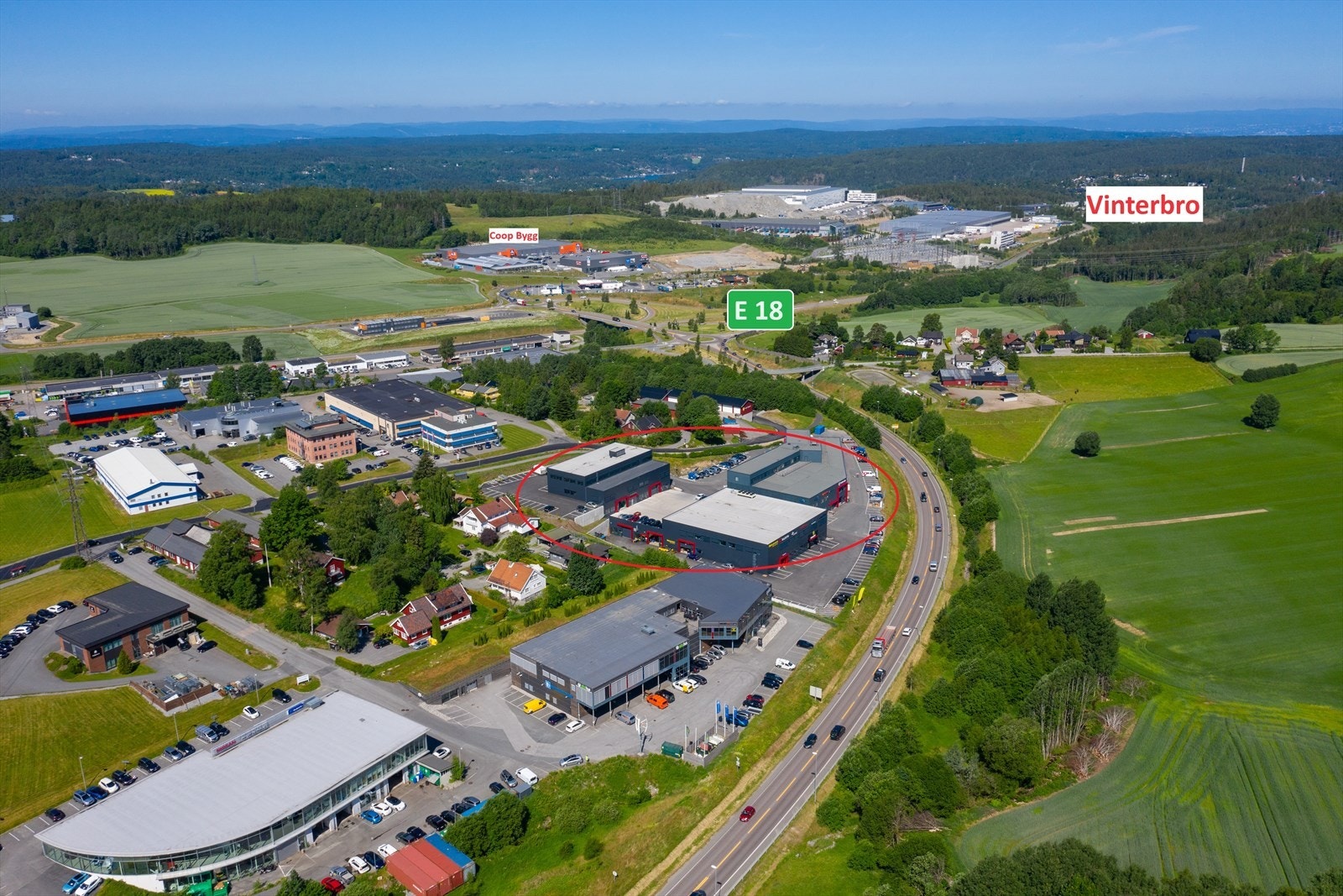 Meget sentralt Galleribilde