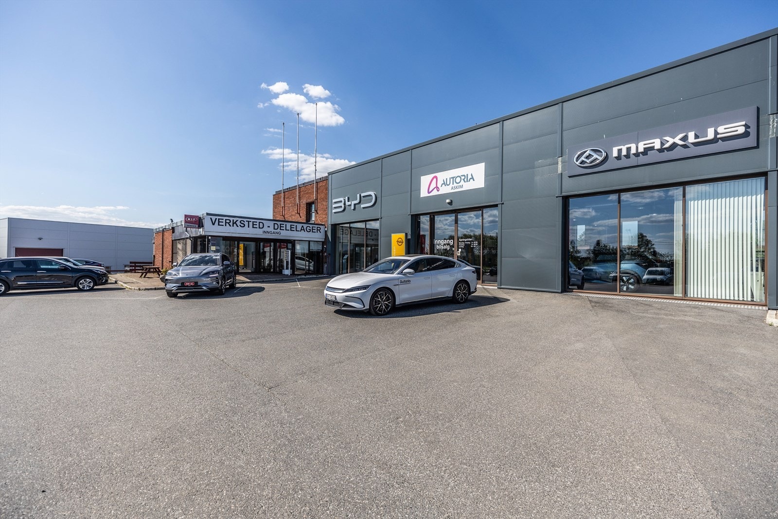 Inngangsparti Galleribilde