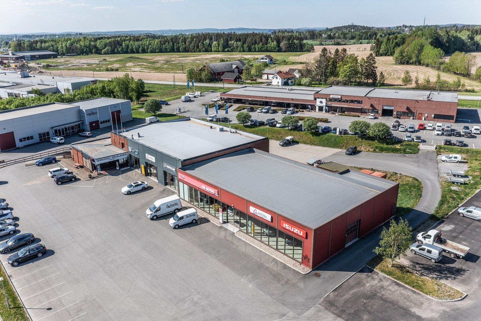 Profilert fasade Galleribilde