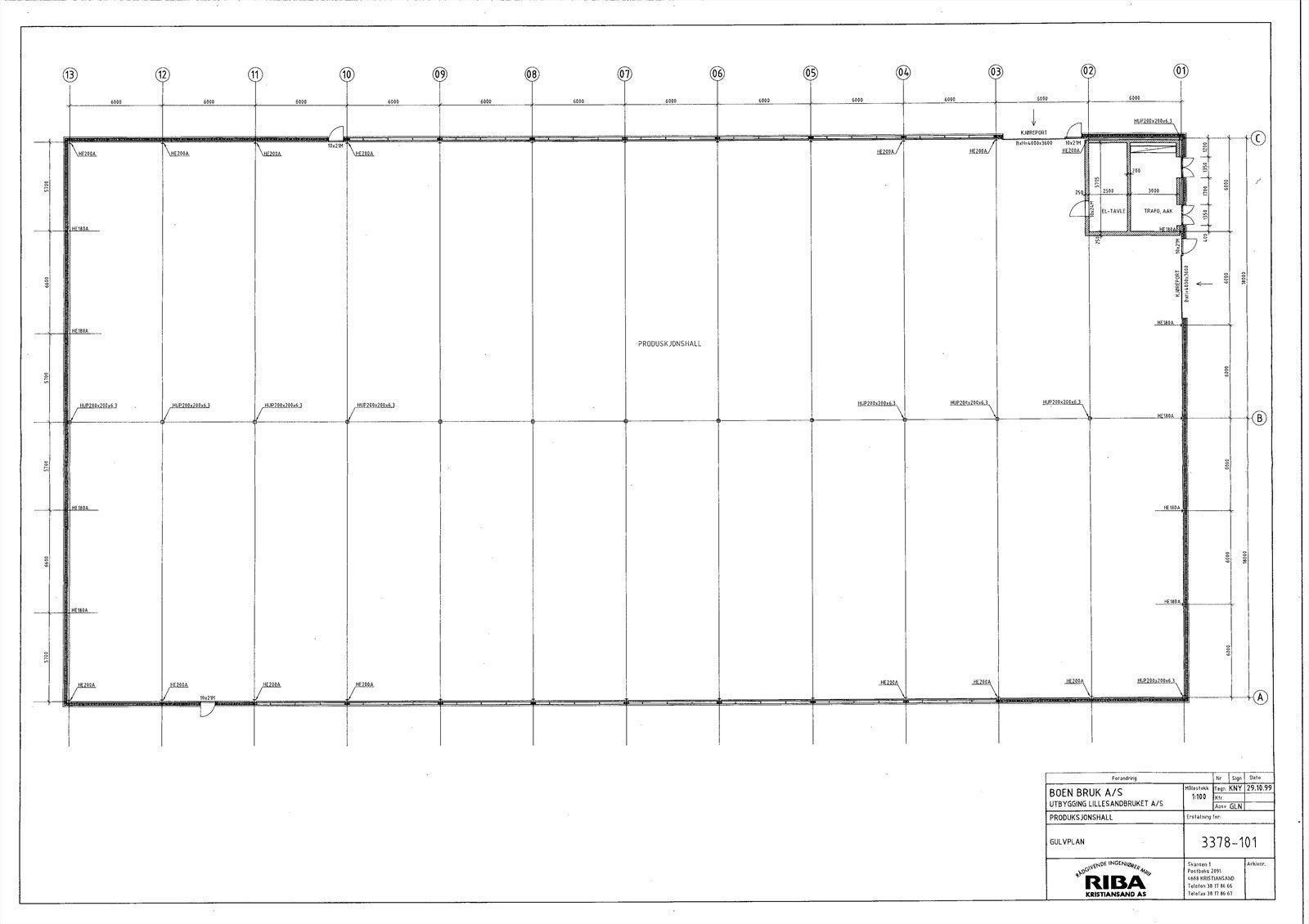 Lager/produksjonsbygg ca. 2.650 kvm BTA Galleribilde