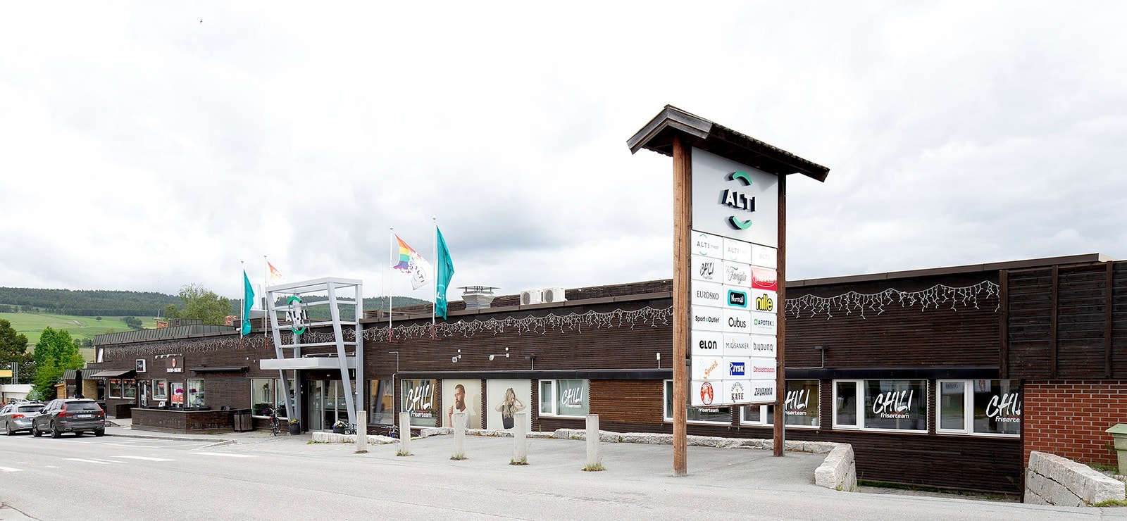 Hovedinngang mot hovedgate Galleribilde