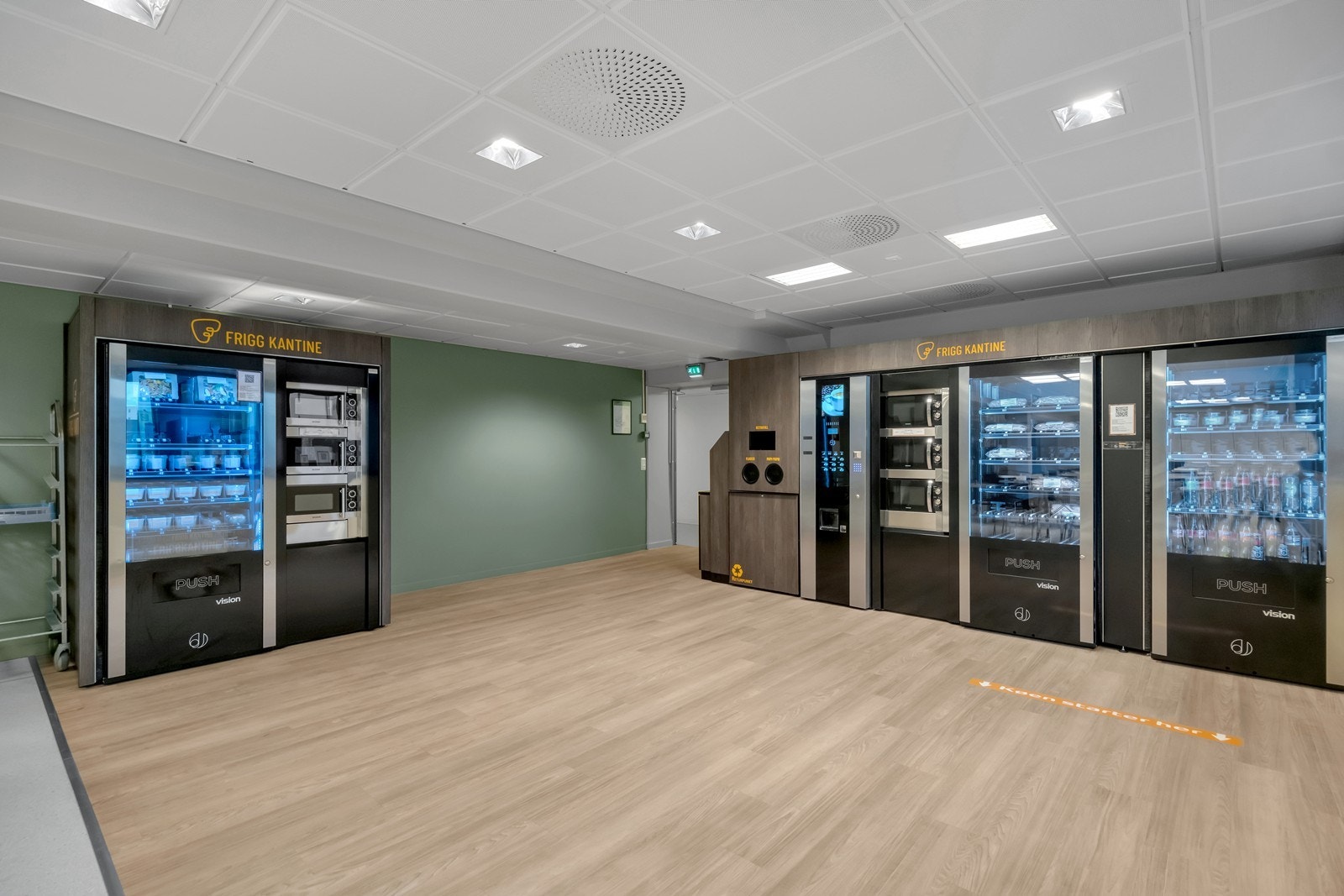 Selvbetjent kantine Galleribilde