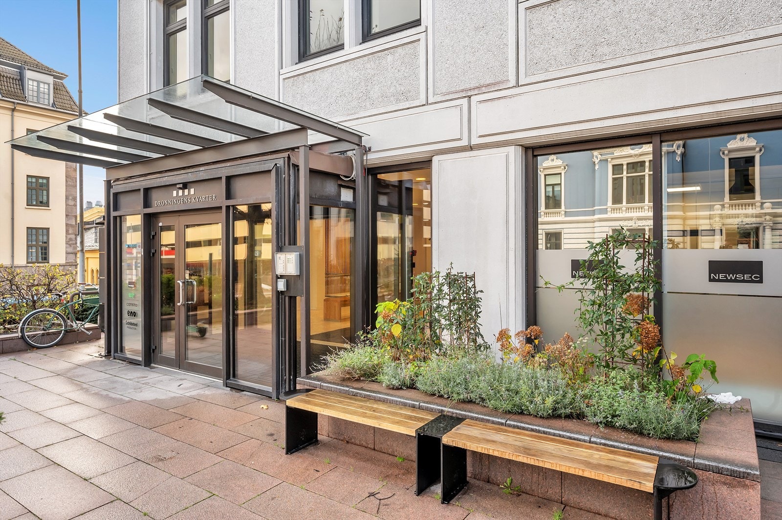 Inngangsparti Galleribilde