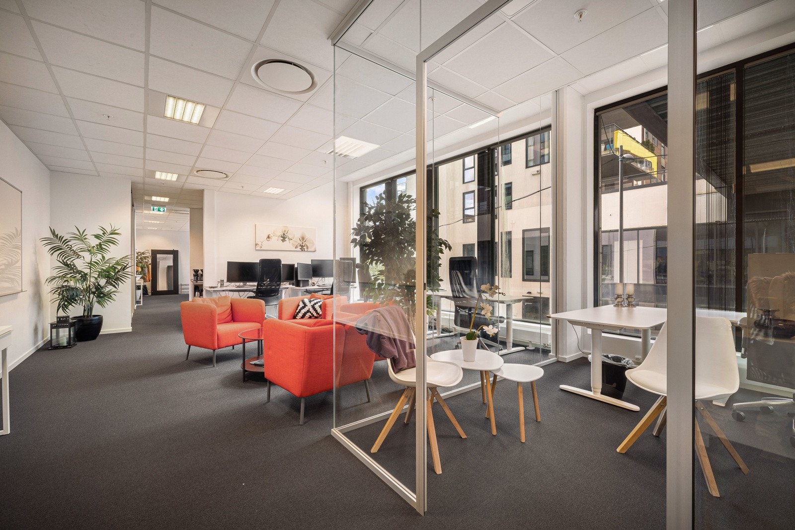 Balansert ventilasjon i lokalene Galleribilde