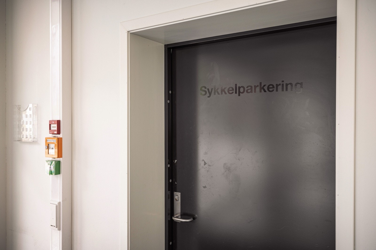 Sykkelparkering i eiendommen Galleribilde