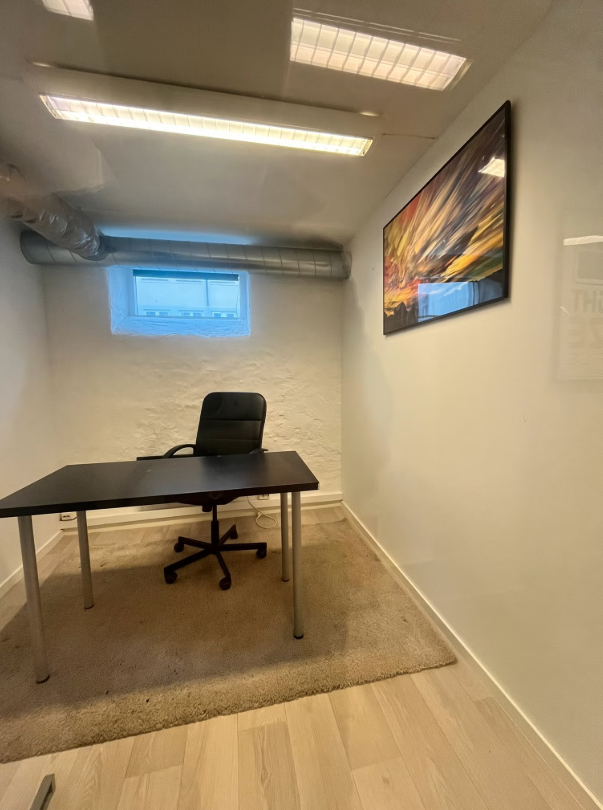 Cellekontorer 6 kvm Galleribilde