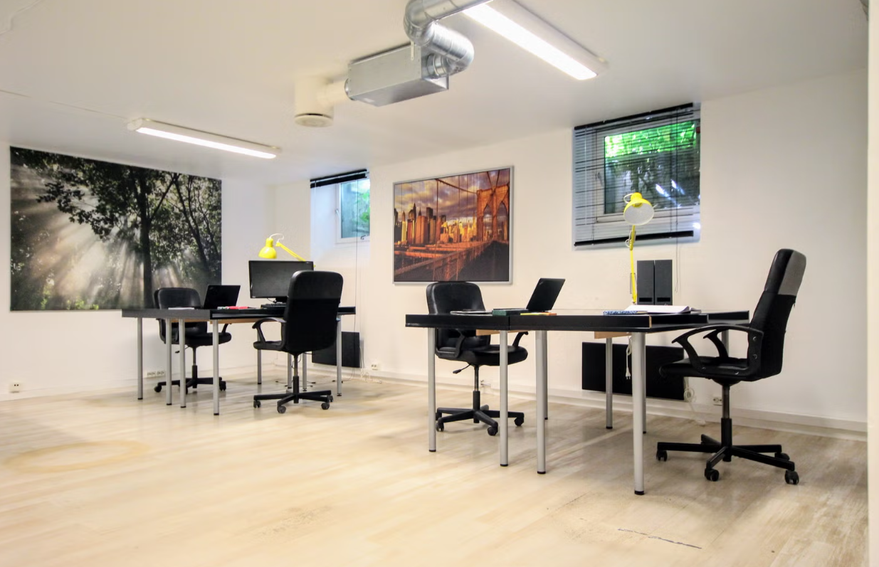 Kontor 44 kvm Galleribilde