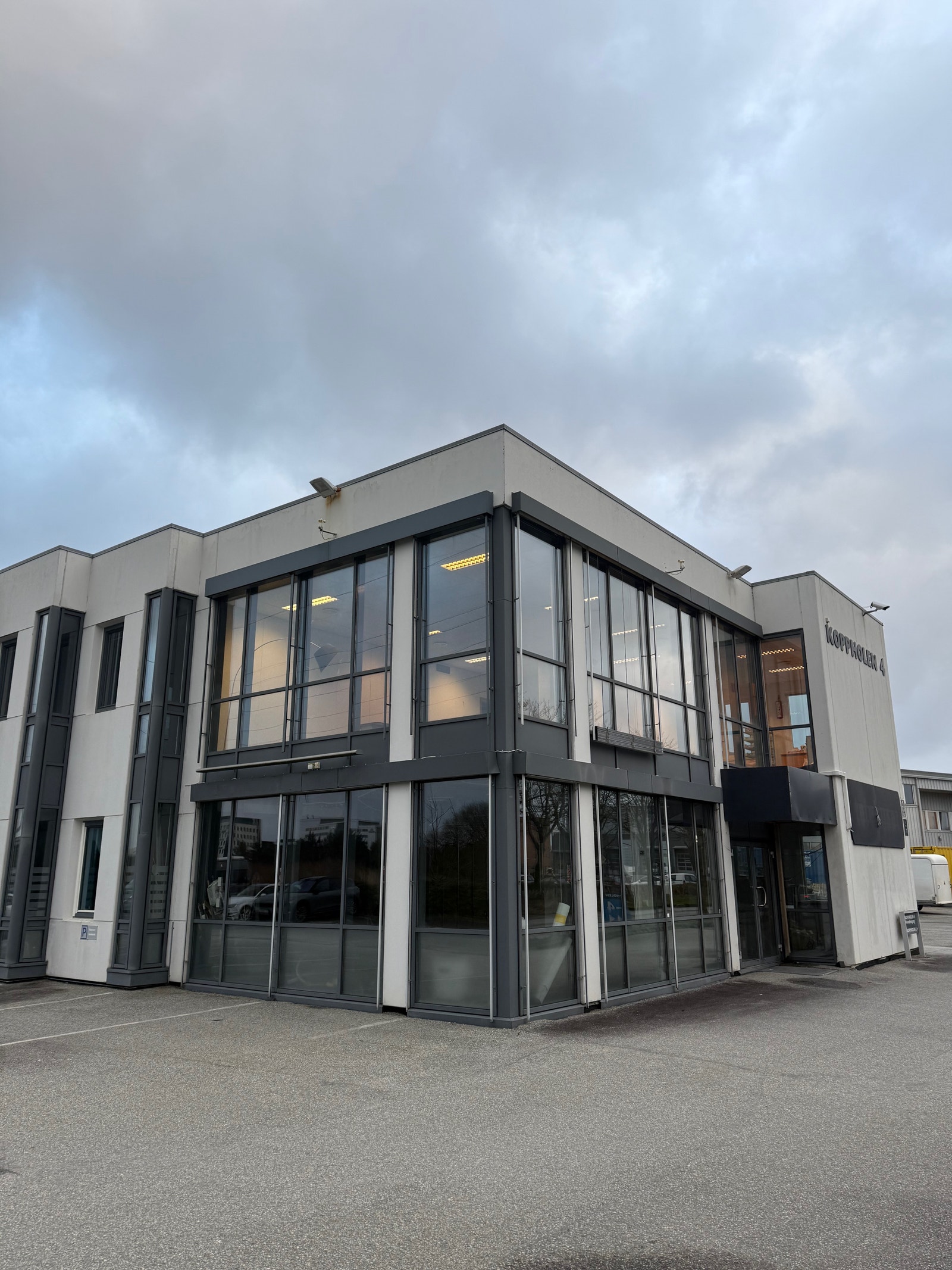 Hovedfasade Galleribilde