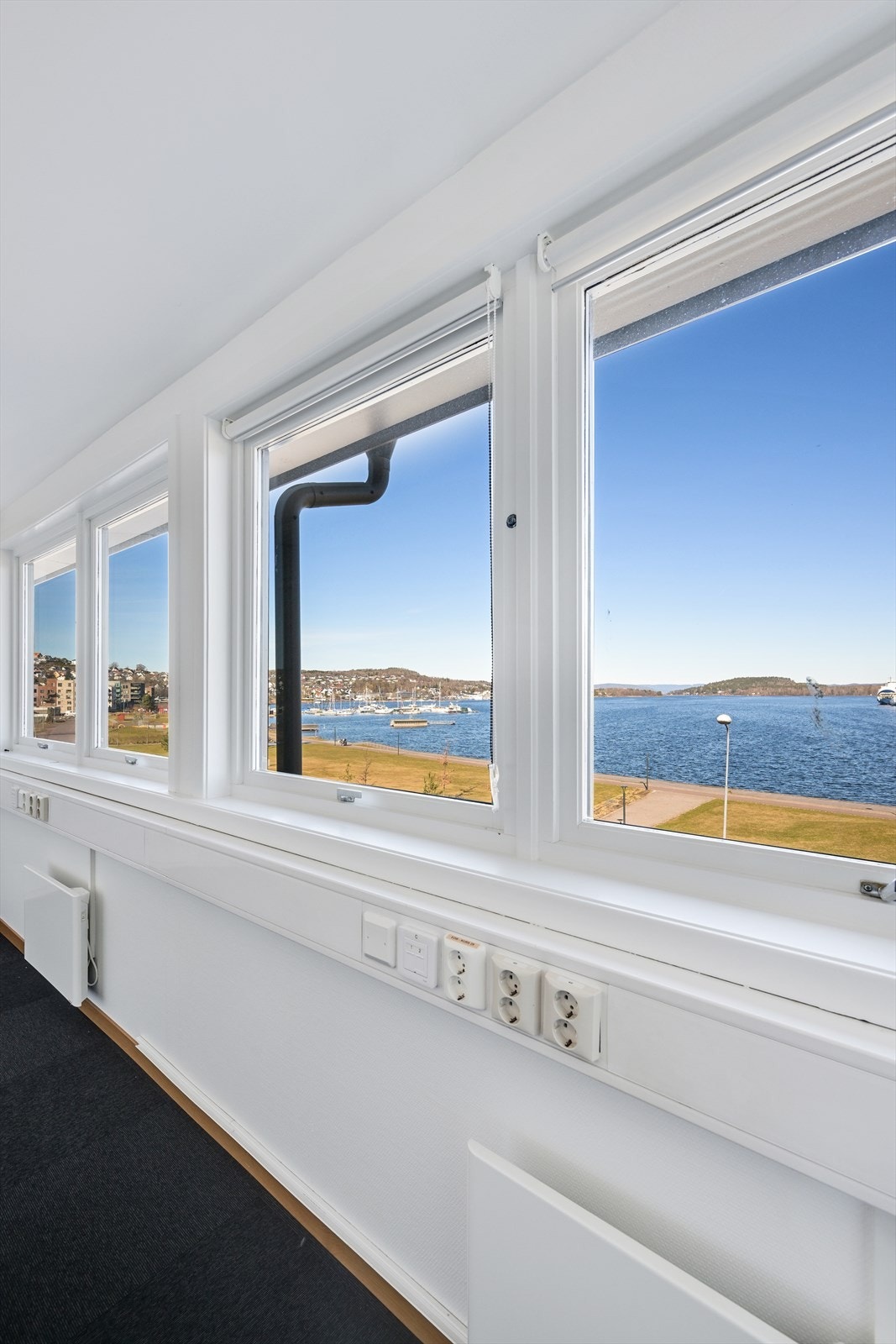 Flott utsikt mot indre havn Galleribilde