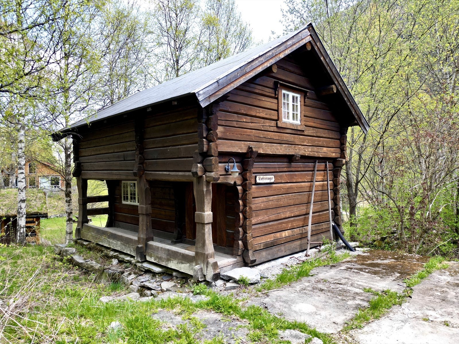 Utvendig Hytte Galleribilde