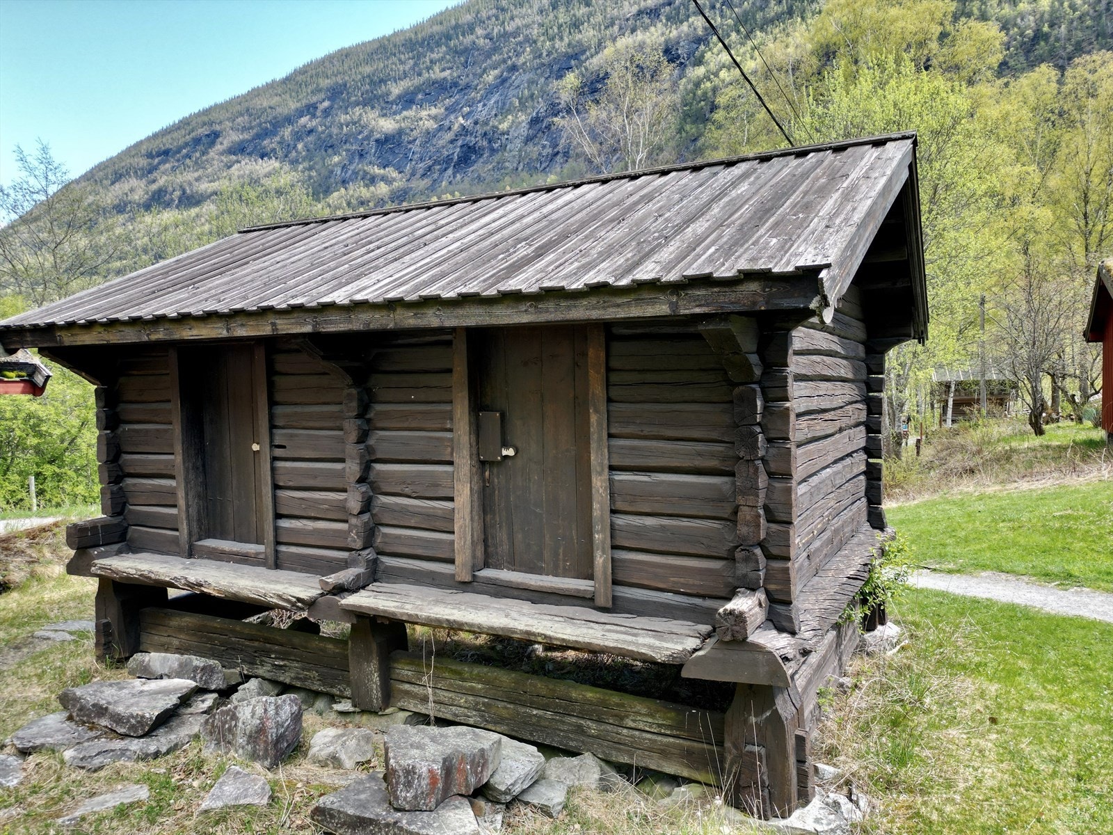 Utvendig Hytte Galleribilde