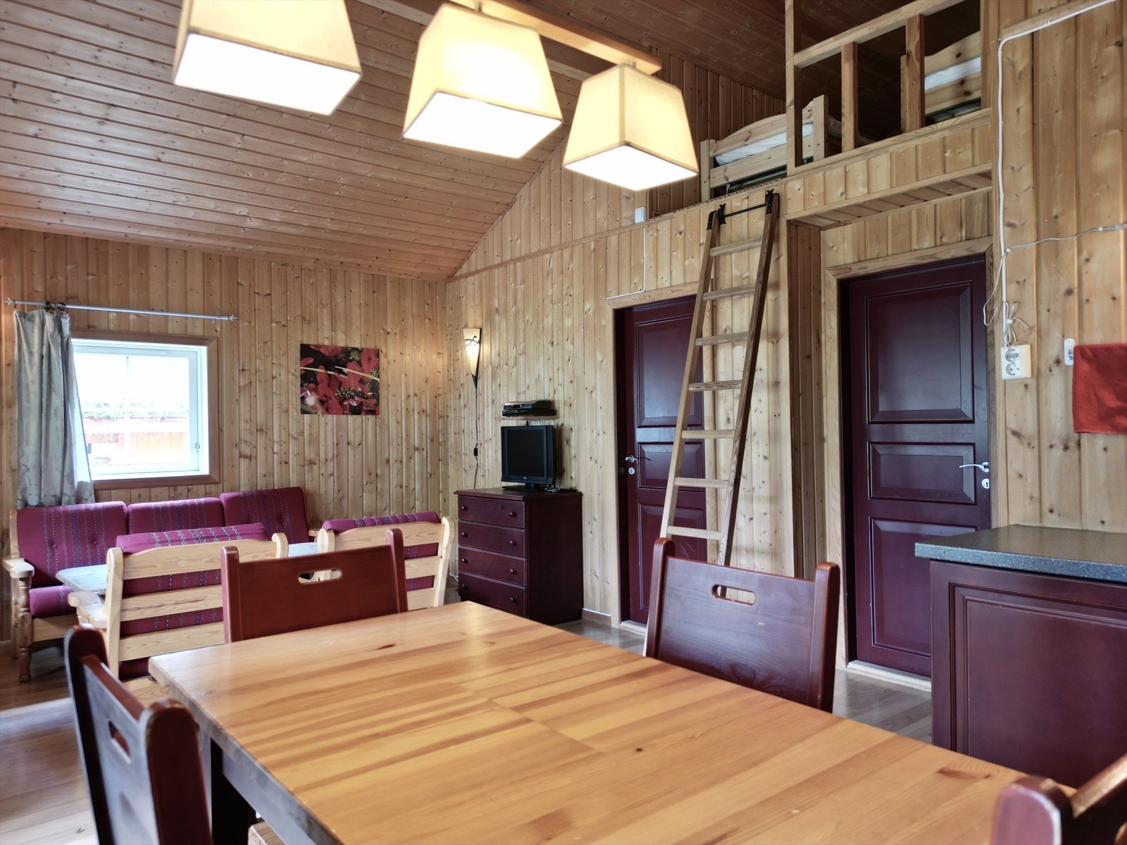 Innvendig Hytte Galleribilde