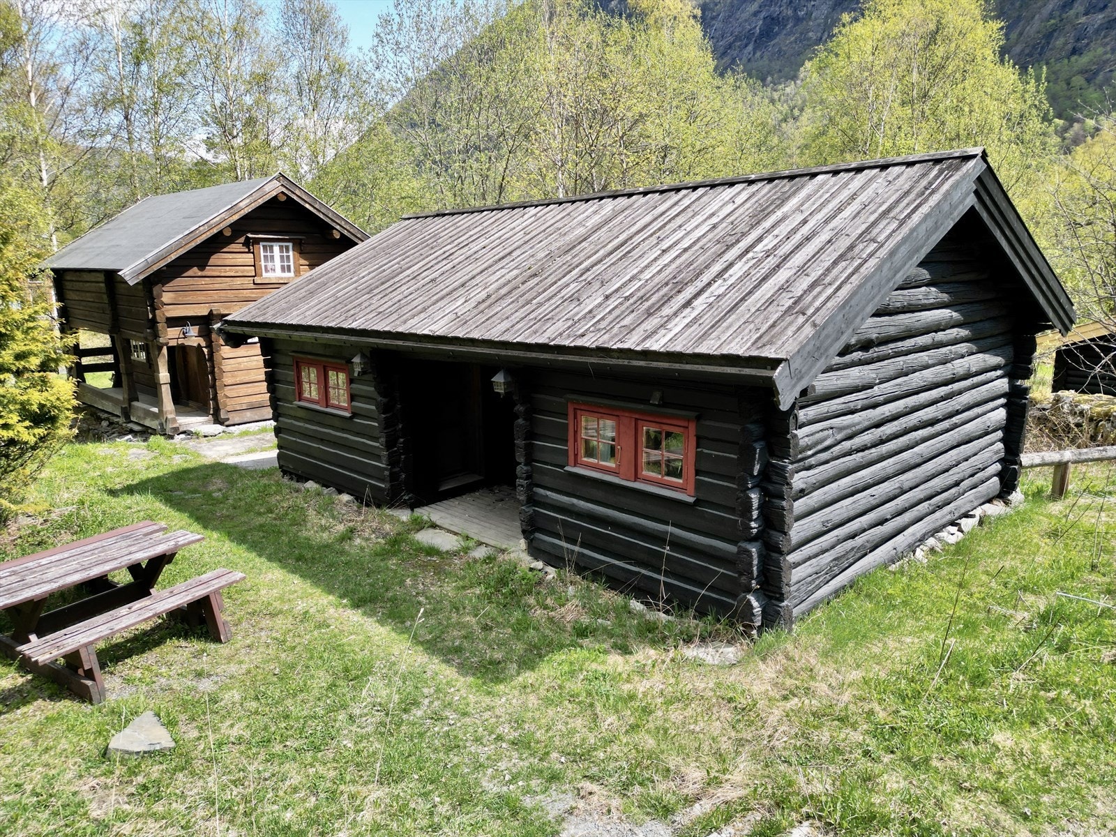 Utvendig Hytte Galleribilde