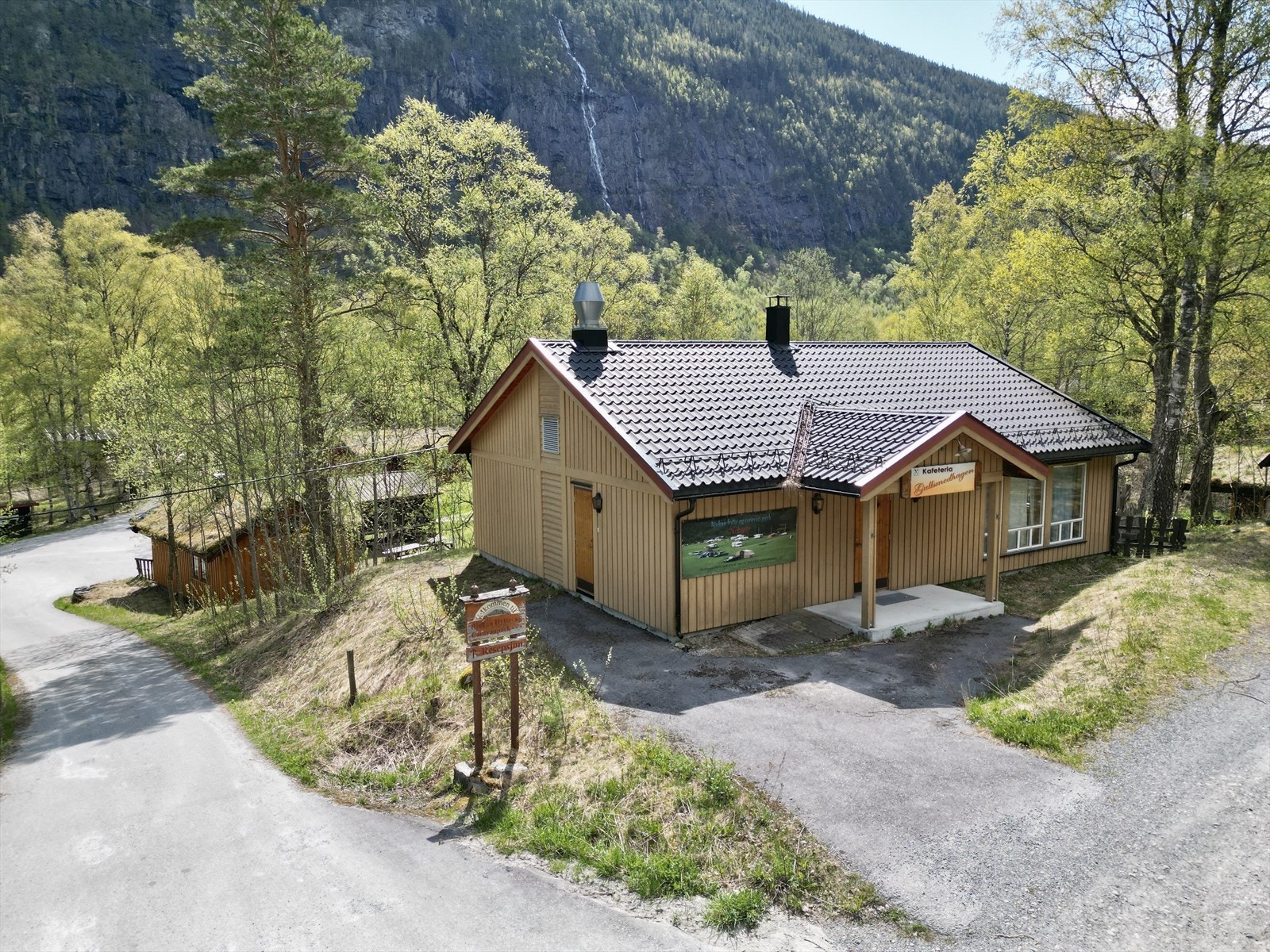 Utvendig Cafe Galleribilde