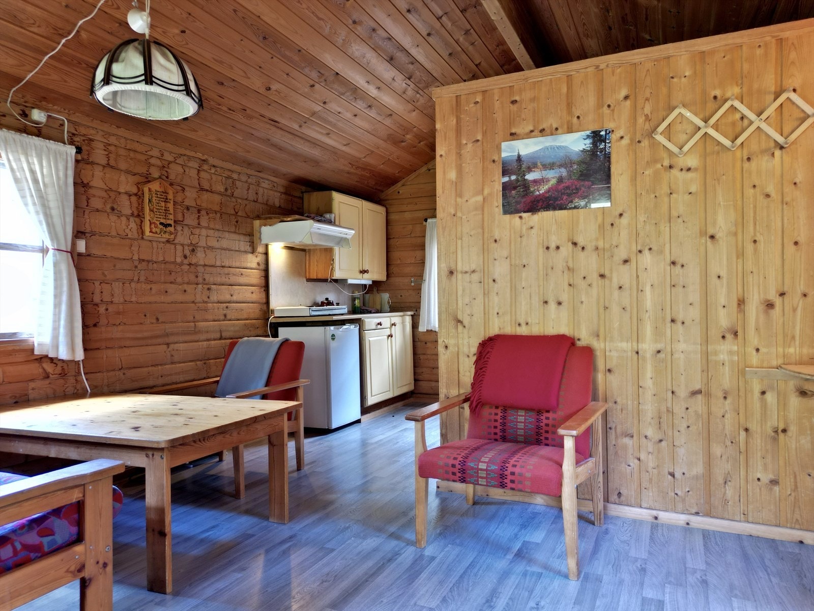 Innvendig Hytte Galleribilde