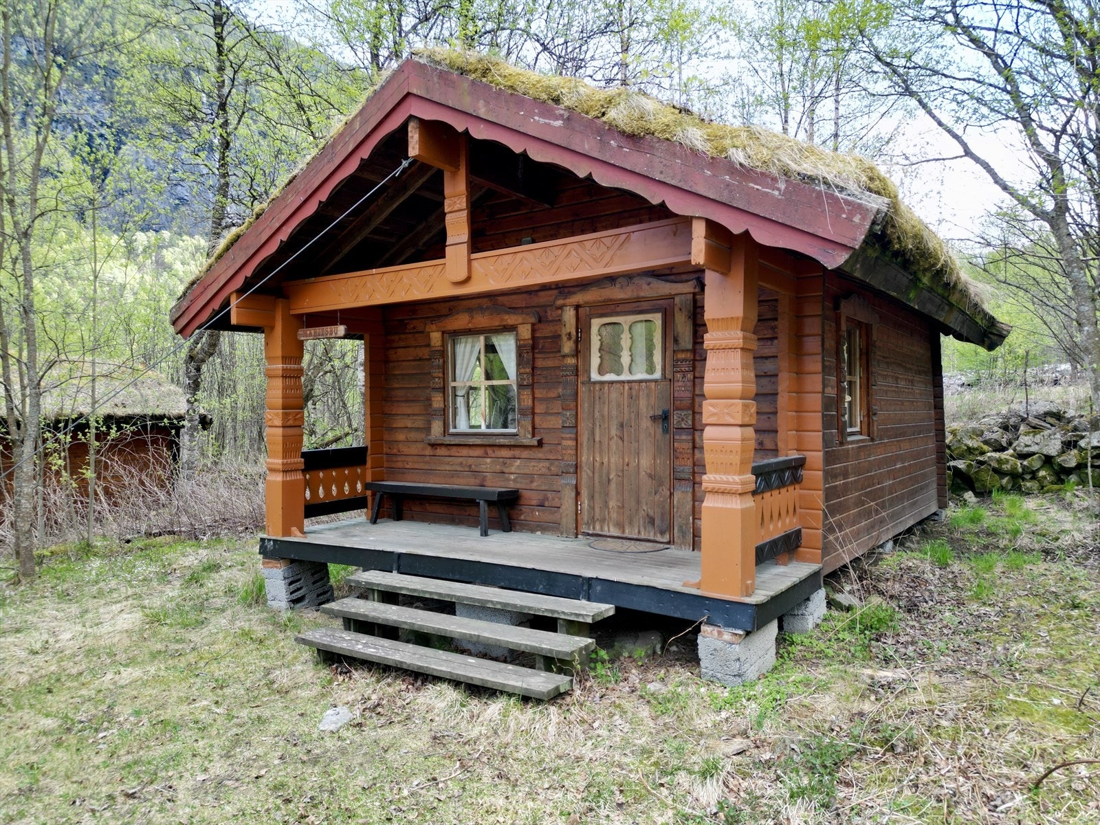 Utvendig Hytte Galleribilde