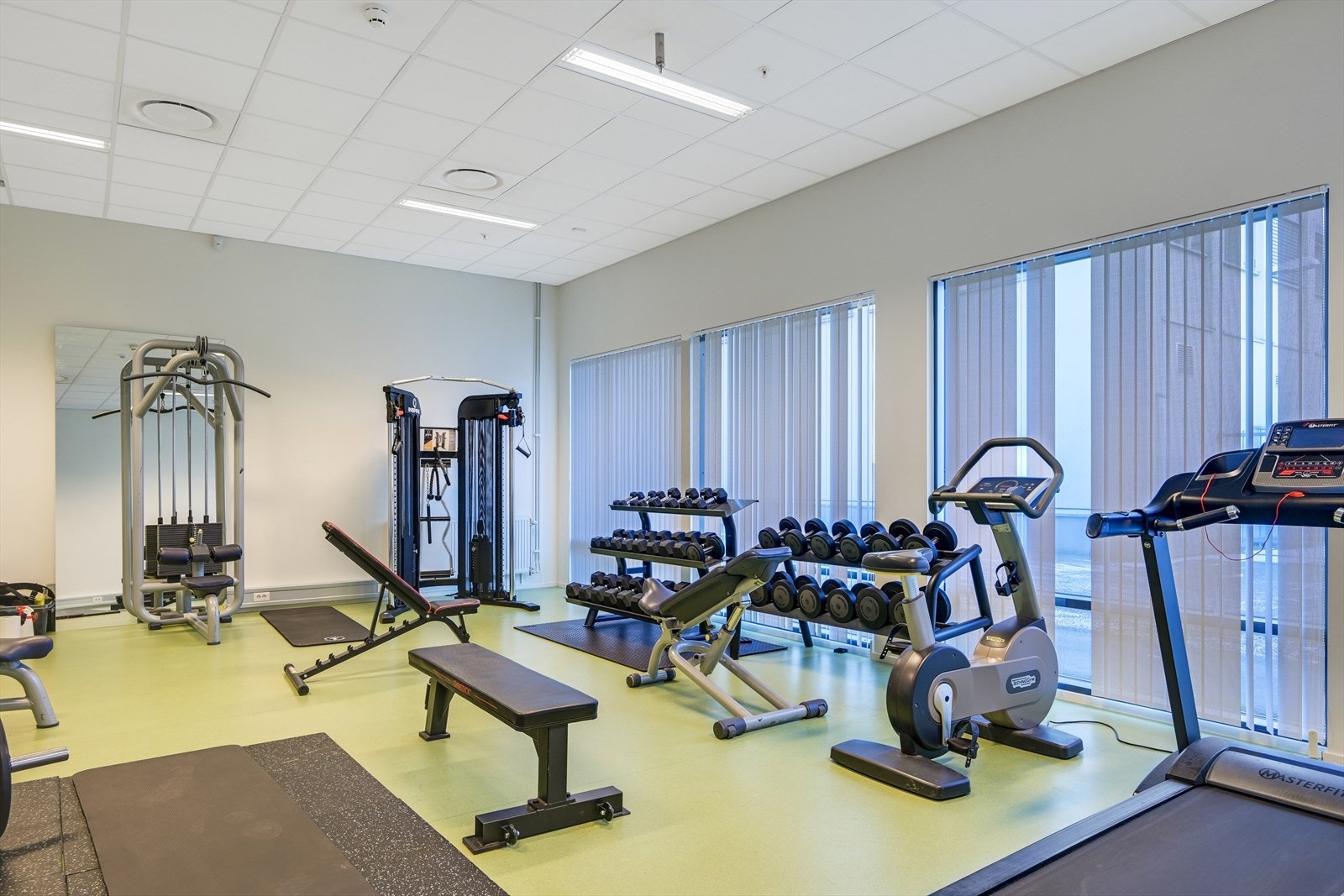 Felles treningsrom Galleribilde