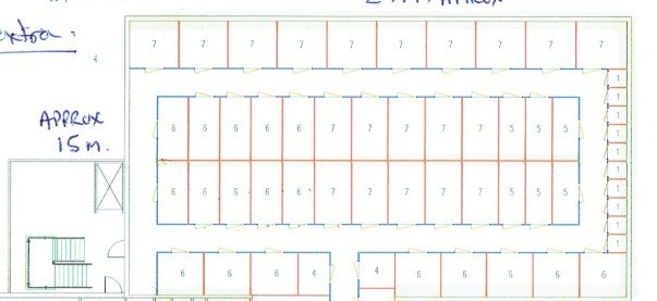 Lagerseksjon skisse Galleribilde