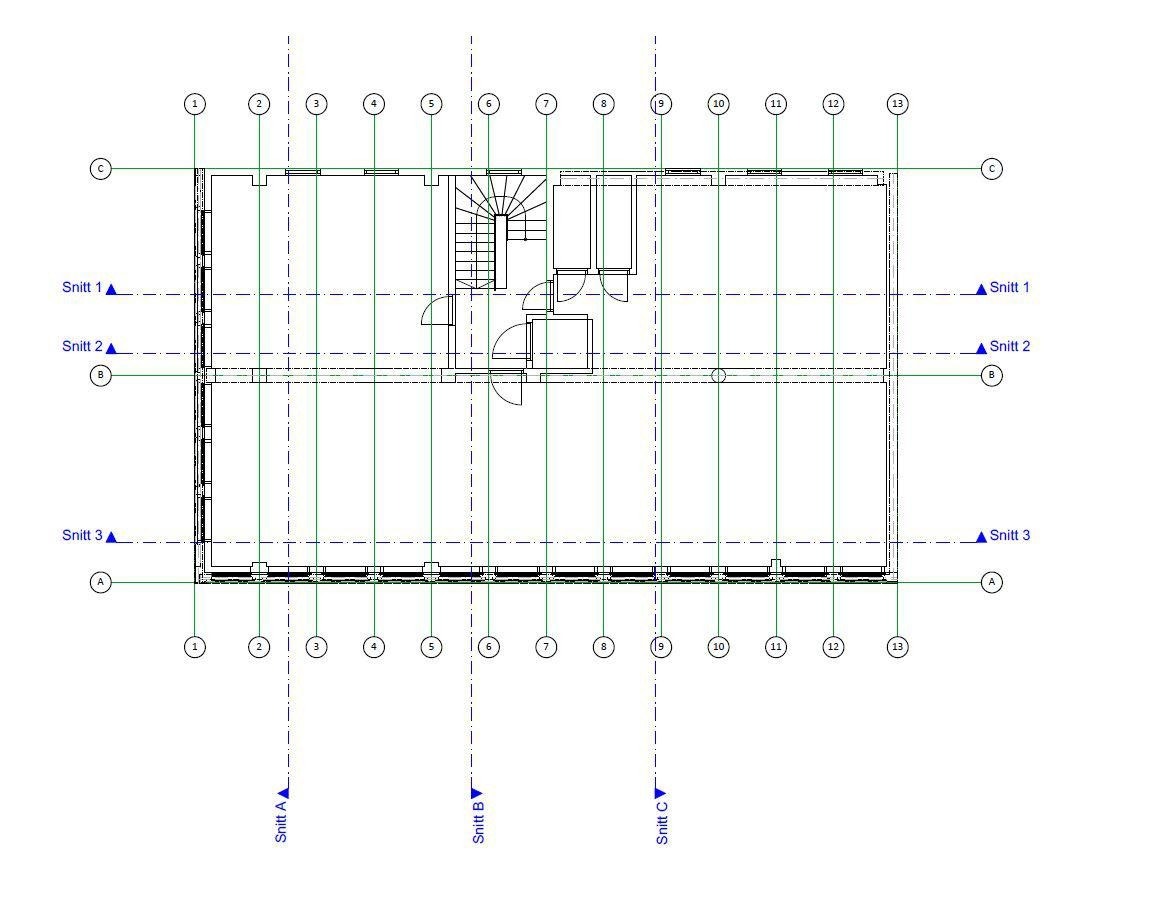 Planskisse Galleribilde