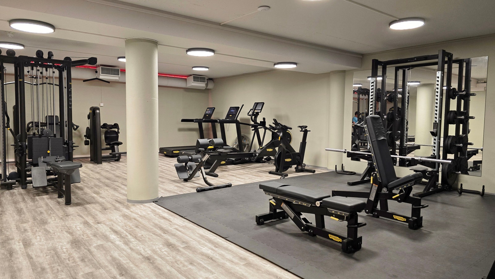 Treningsrom i 1. etasje Galleribilde