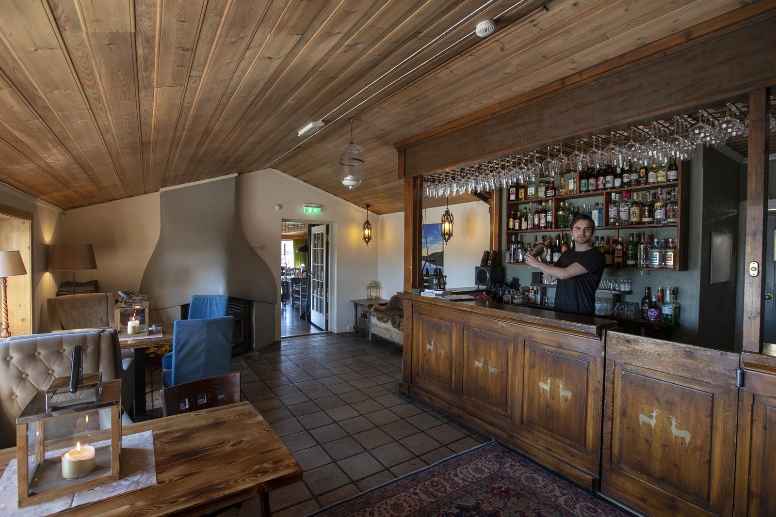 Resepsjon med bar Galleribilde