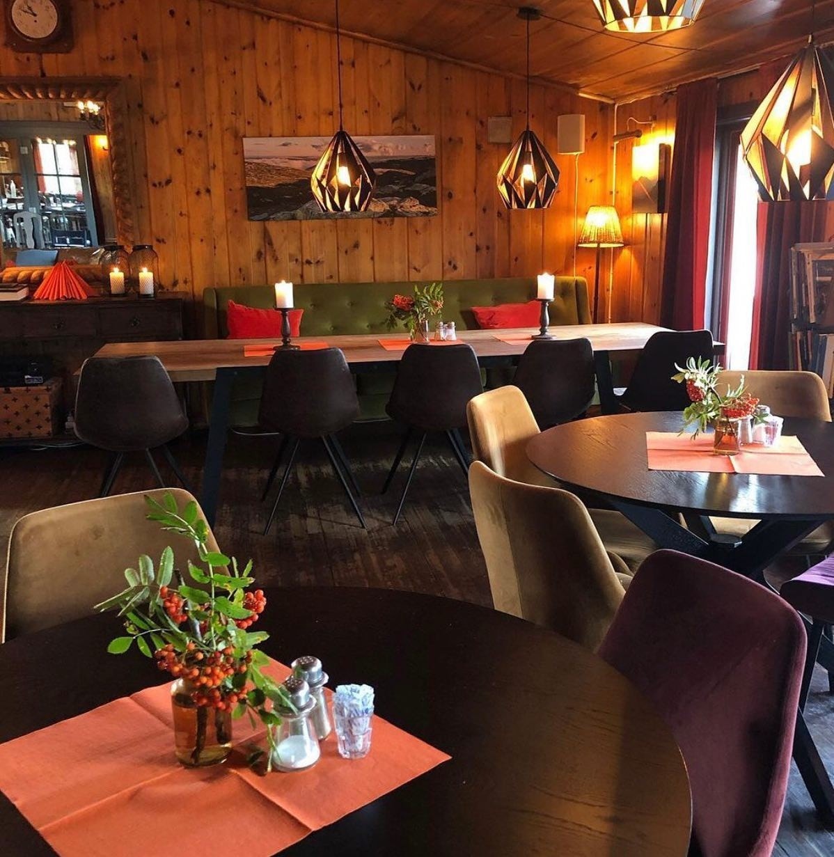 Restauranten Galleribilde