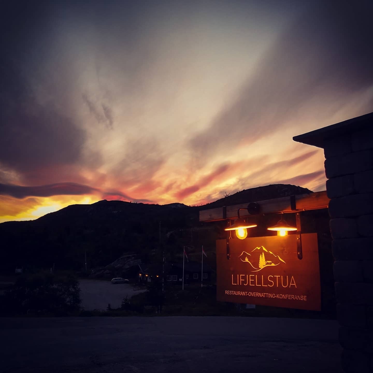 Stemningsbilde fra fjellet Galleribilde