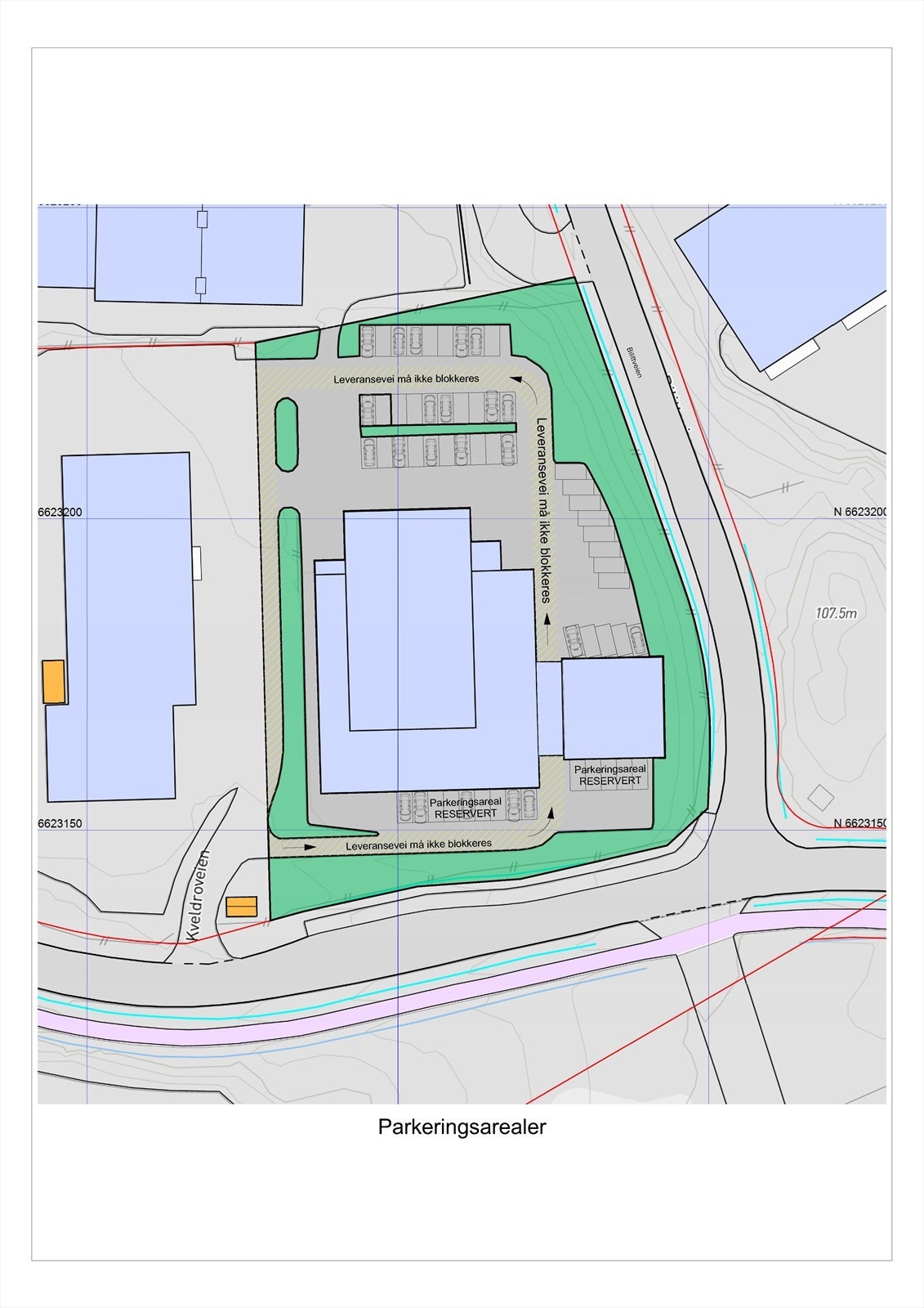 Parkeringsoversikt Galleribilde