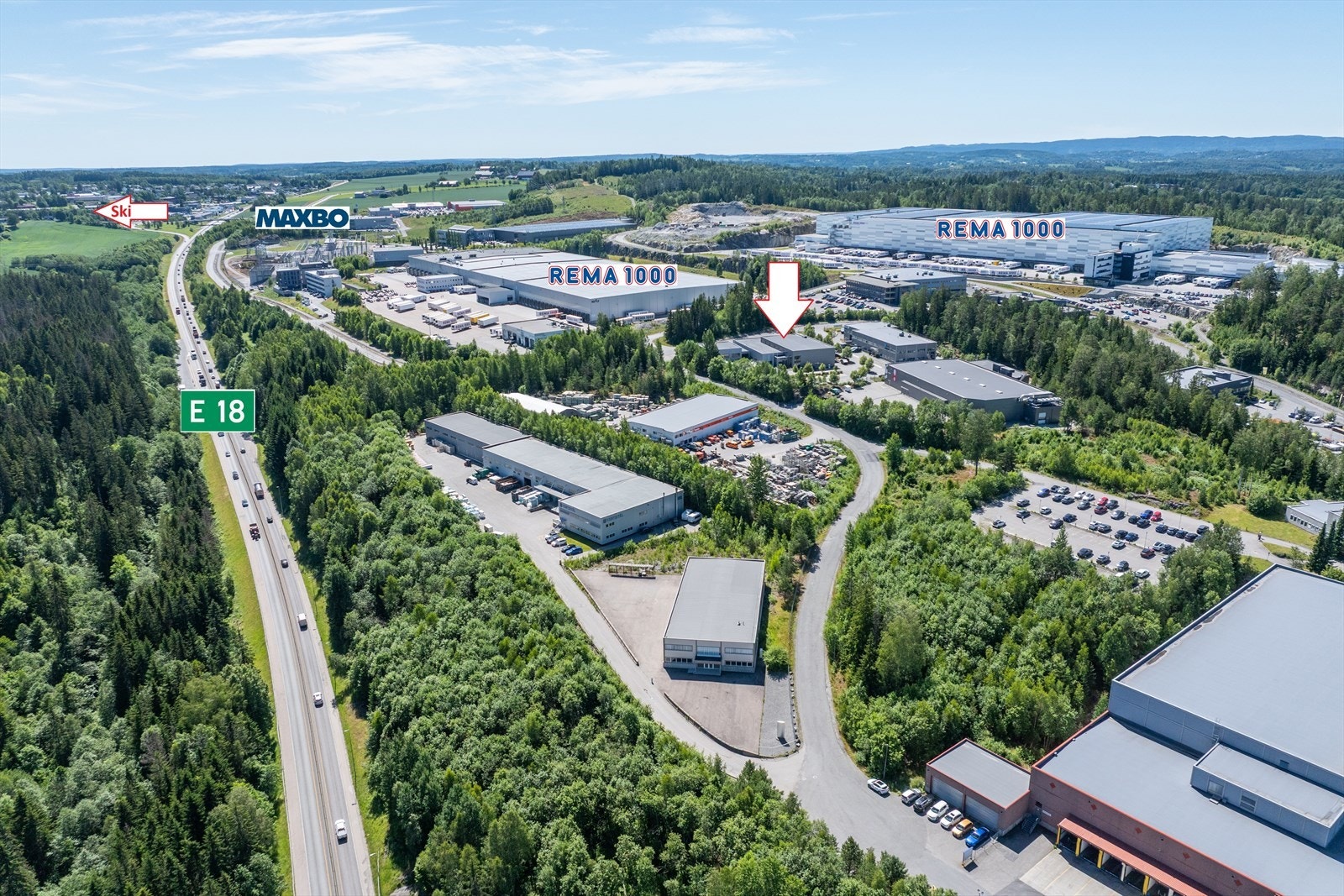 Meget sentralt Galleribilde