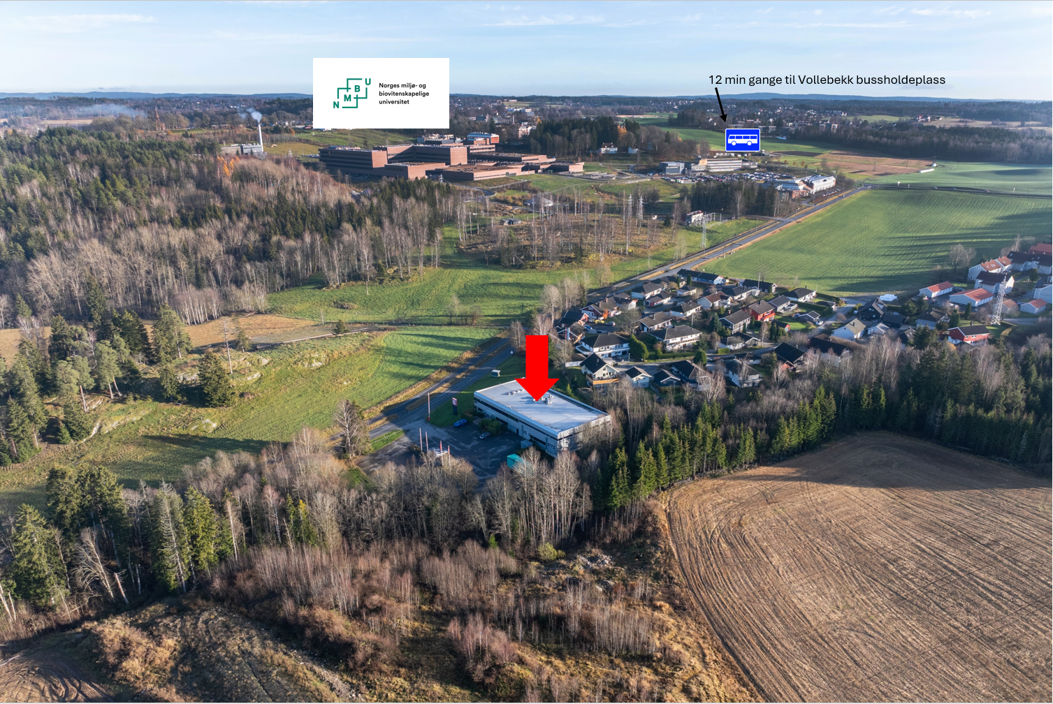 Vis avis Veterinærhøyskolen NMBU Galleribilde