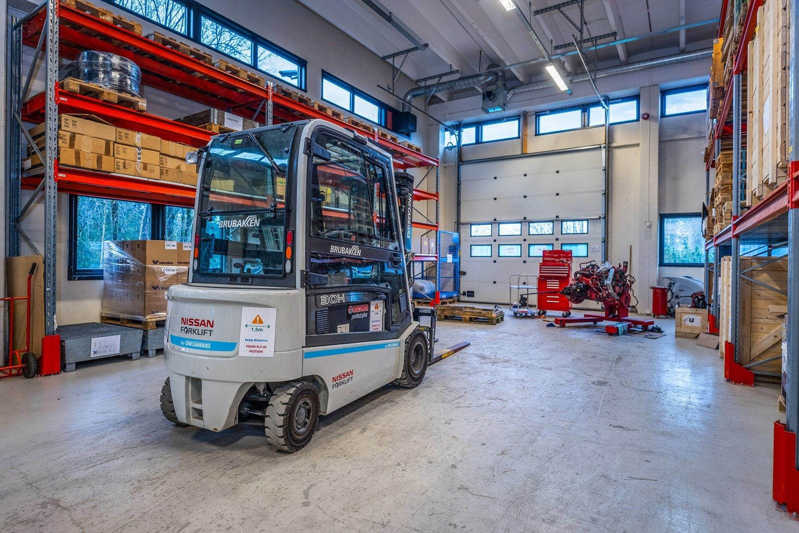 Kjøreport med rampe Galleribilde