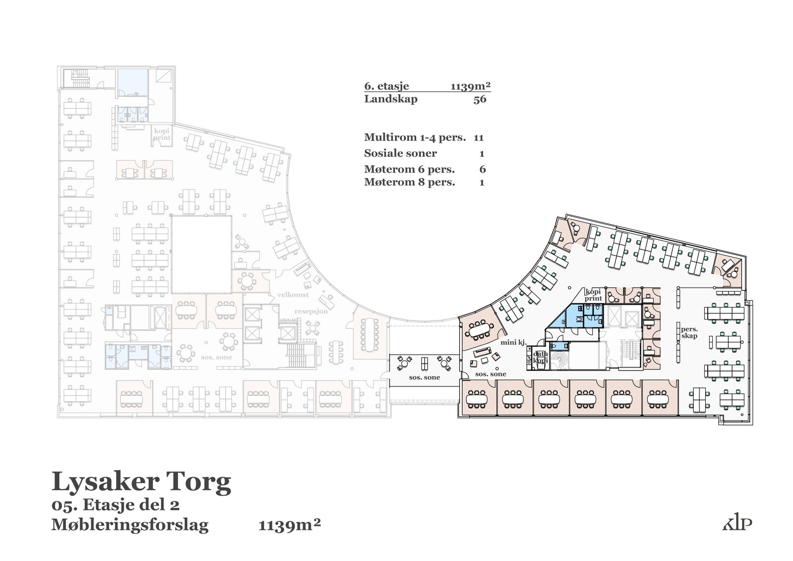 5. etg B 1139 kvm bta Galleribilde