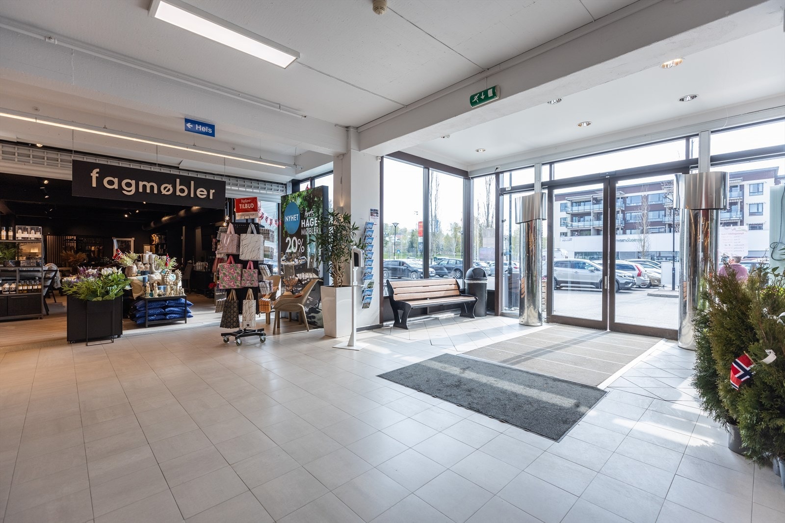 Attraktiv beliggenhet Galleribilde