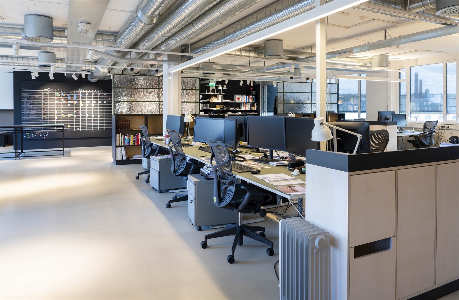 Kontorlandskap Galleribilde